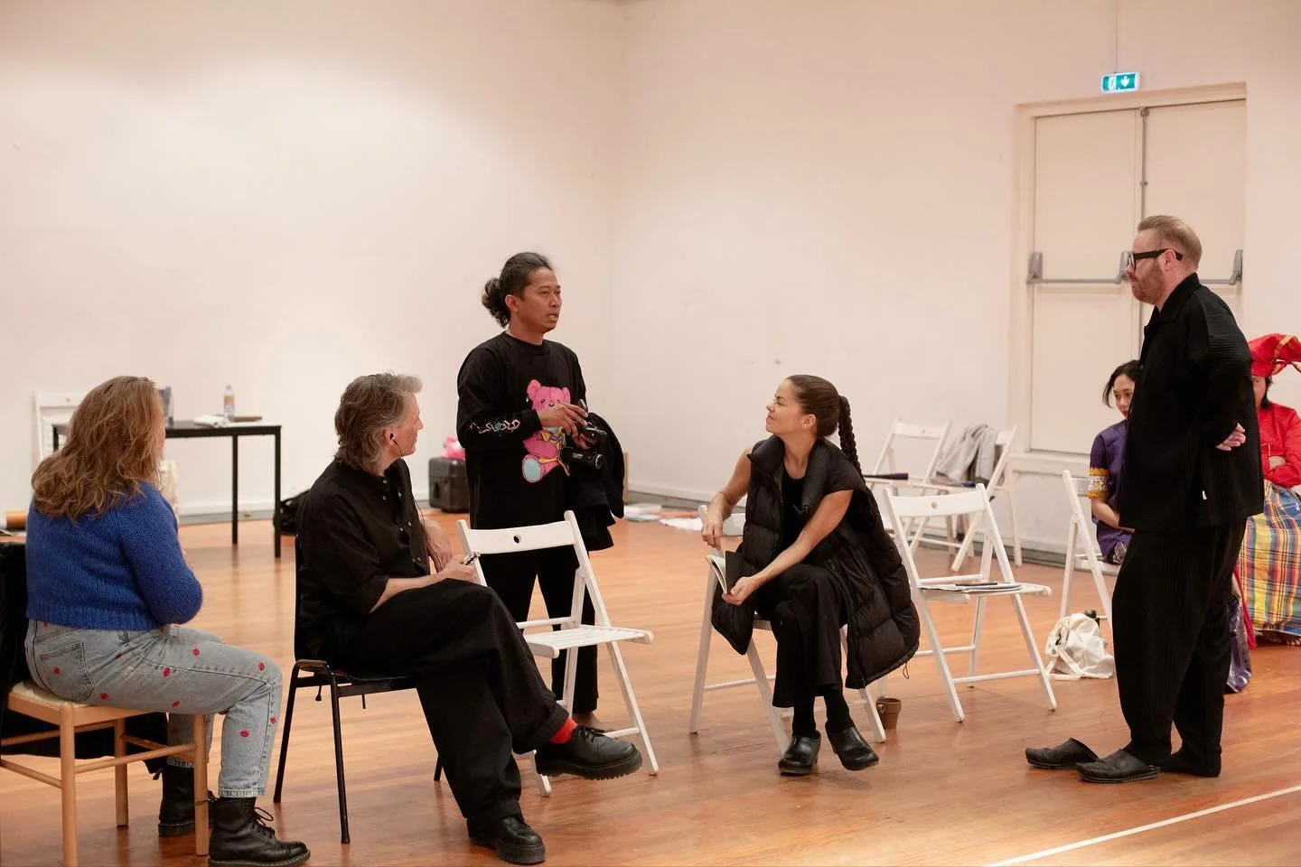 The artistic team is now preparing for the next phase of Island Echoes - body, land and sea, which will take place in Makassar, Indonesia in 2026. Here from @nordisk_teaterlaboratorium in Holstebro, Denmark.

This interdisciplinary endeavour continue