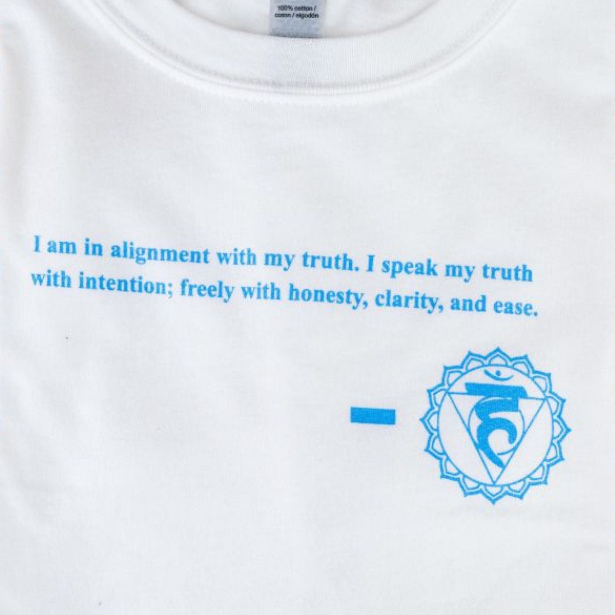 Reiki Infused Throat Chakra Tshirt