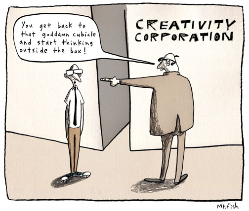 Creativity can be nurtured, it's not only nature