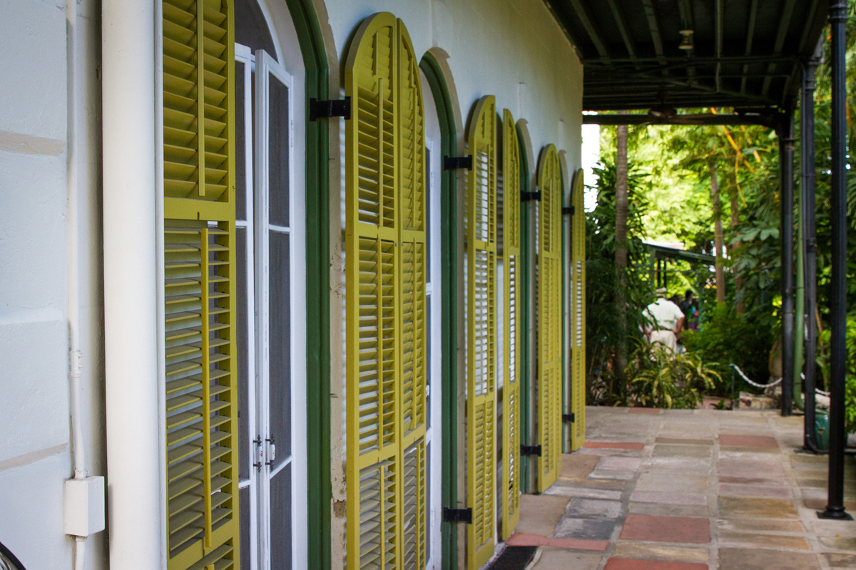 Photos Taken at Hemingway Home in Key West, Florida, on October 4, 2014.