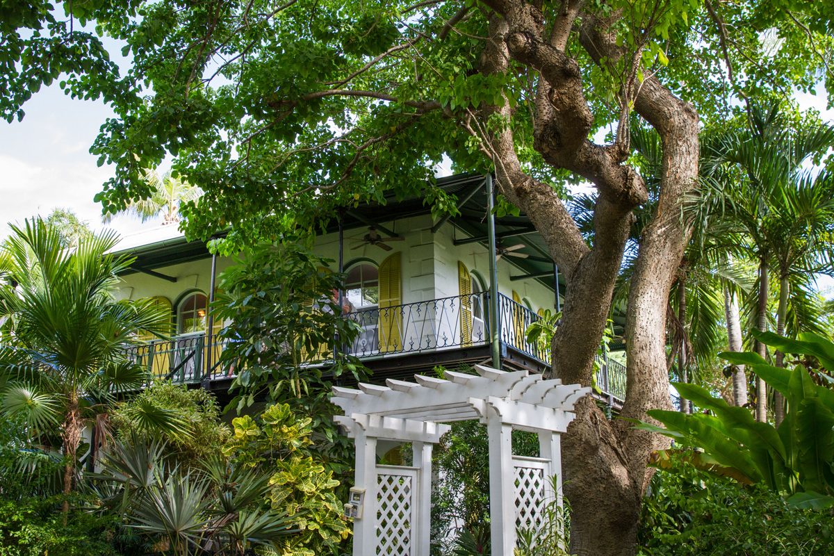 Photos Taken at Hemingway Home in Key West, Florida, on October 4, 2014.