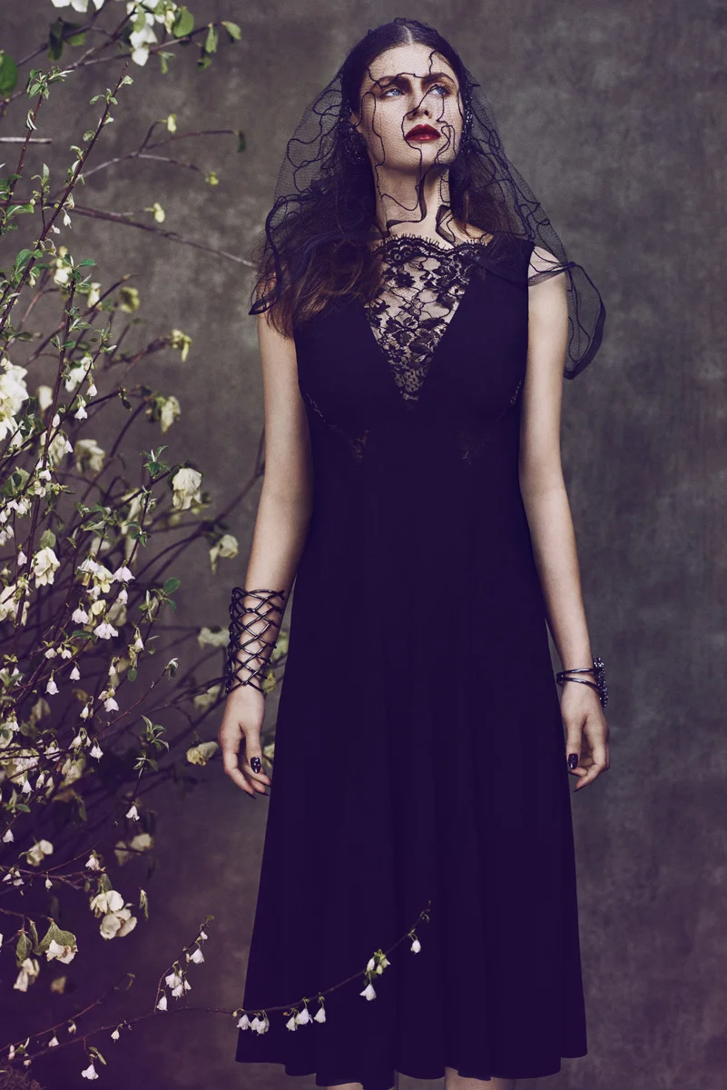 bebe lace inset dress Bebe Women's Lace Corset Midi Dress main image 1