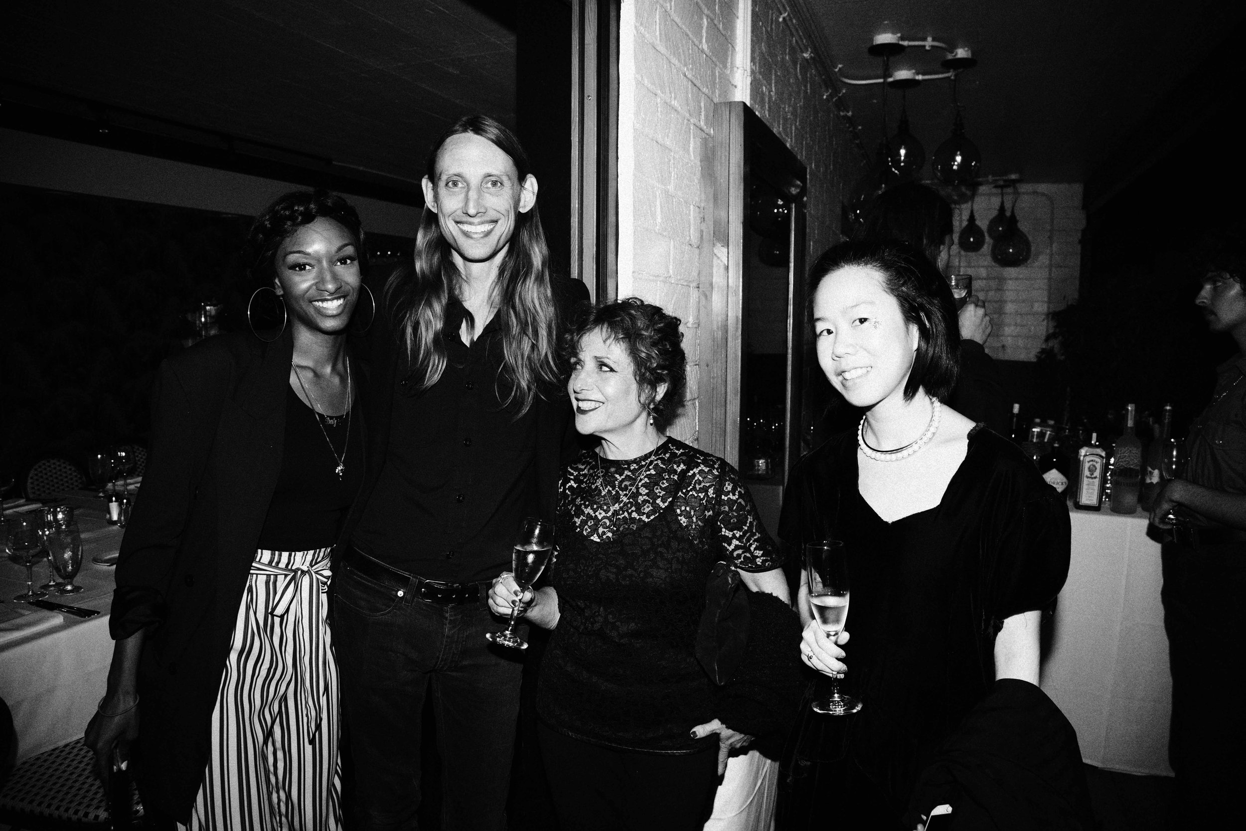  From left to right: Katiria Powell, Clayton Webster, Janet Levy and Mui-Hai Chu 