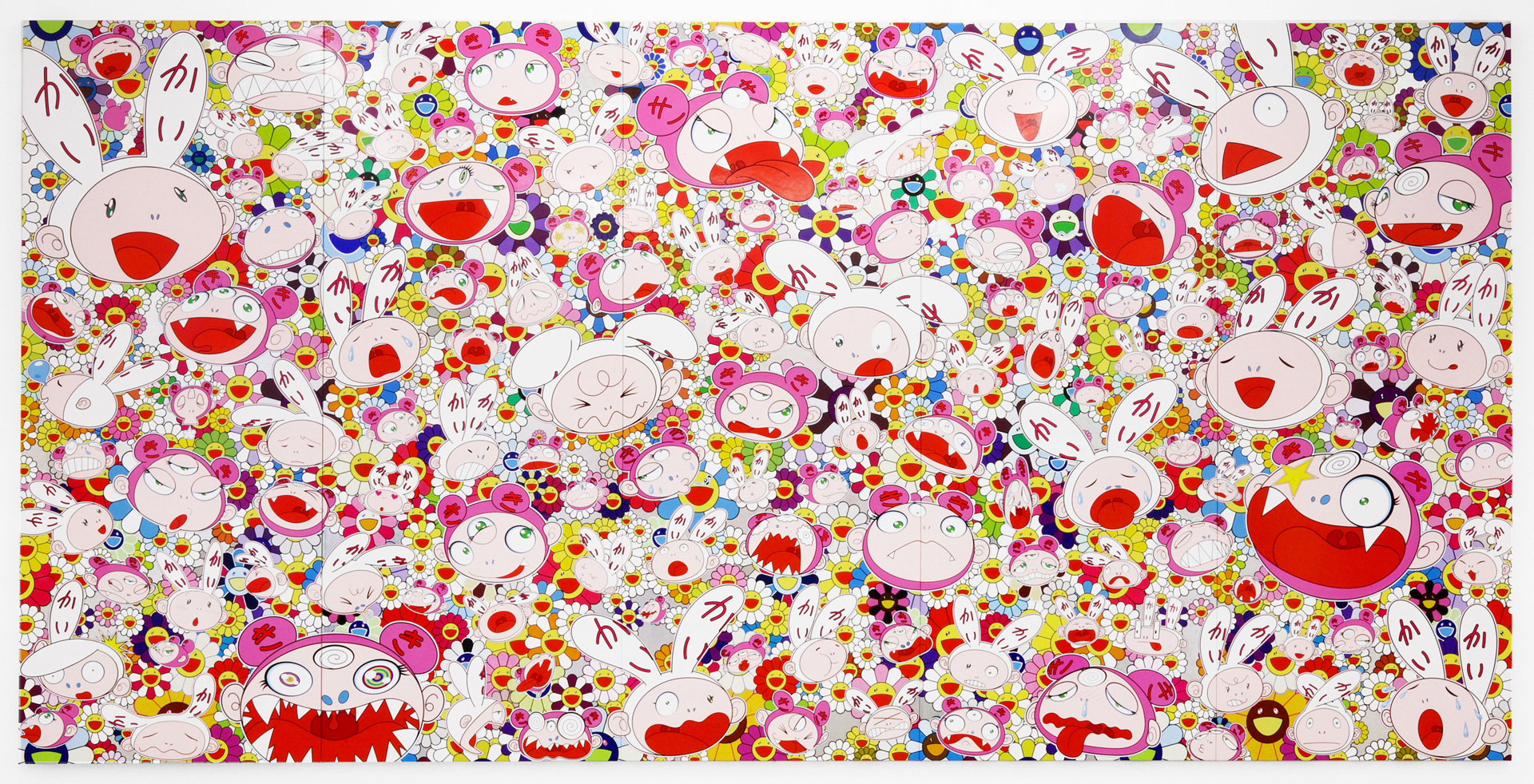 Hustle'n'Punch By Kaikai And Kiki 2009 On view at The Broad