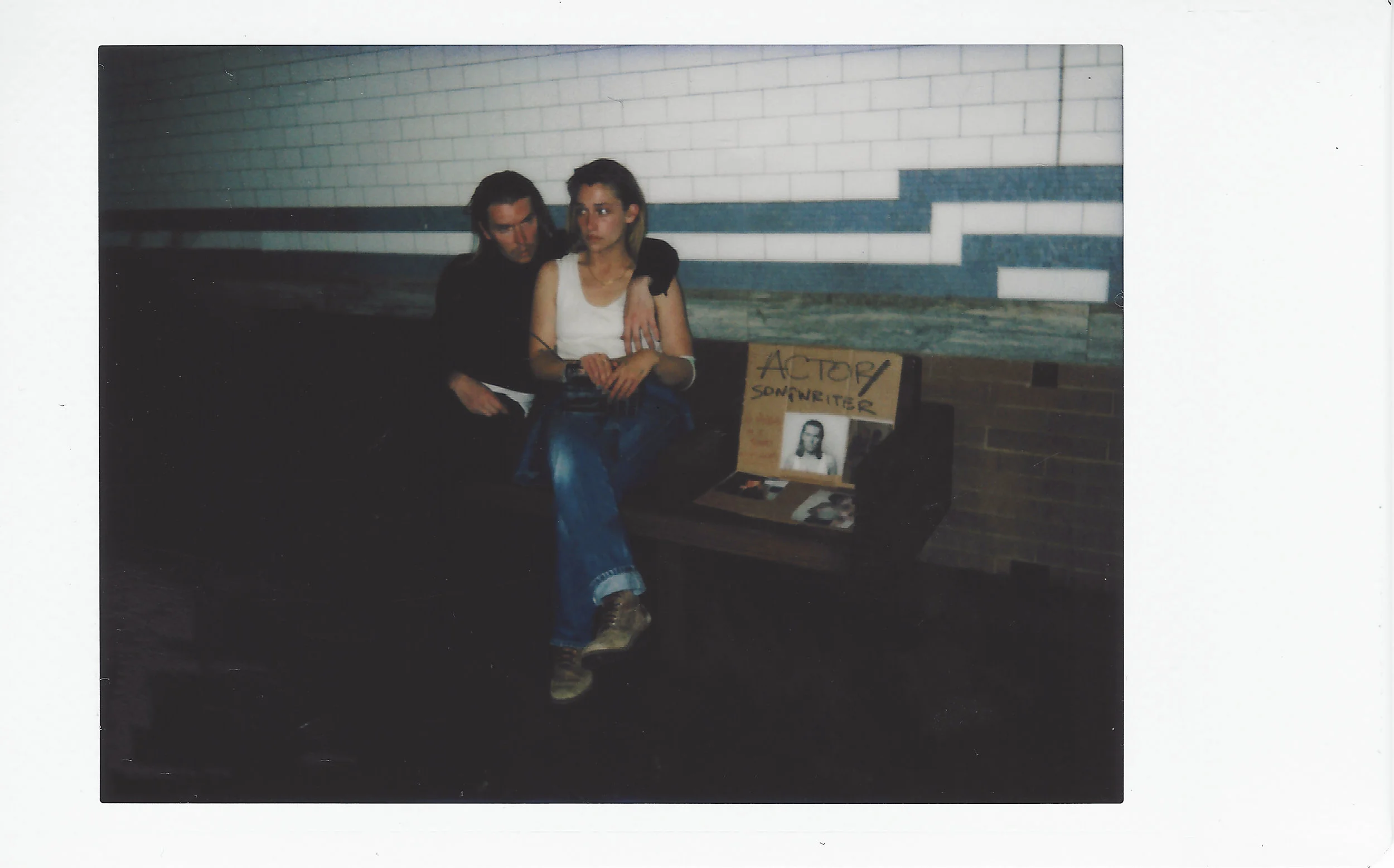 I don't care how hot it is down in a New York City subway station. You hold the girl close and keep her back from the tracks. It was all Jemima's idea. Including that my character would drink diet coke with the label ripped off. She's as sick as me. With twice the talent. Imagine what we could do together with some money.