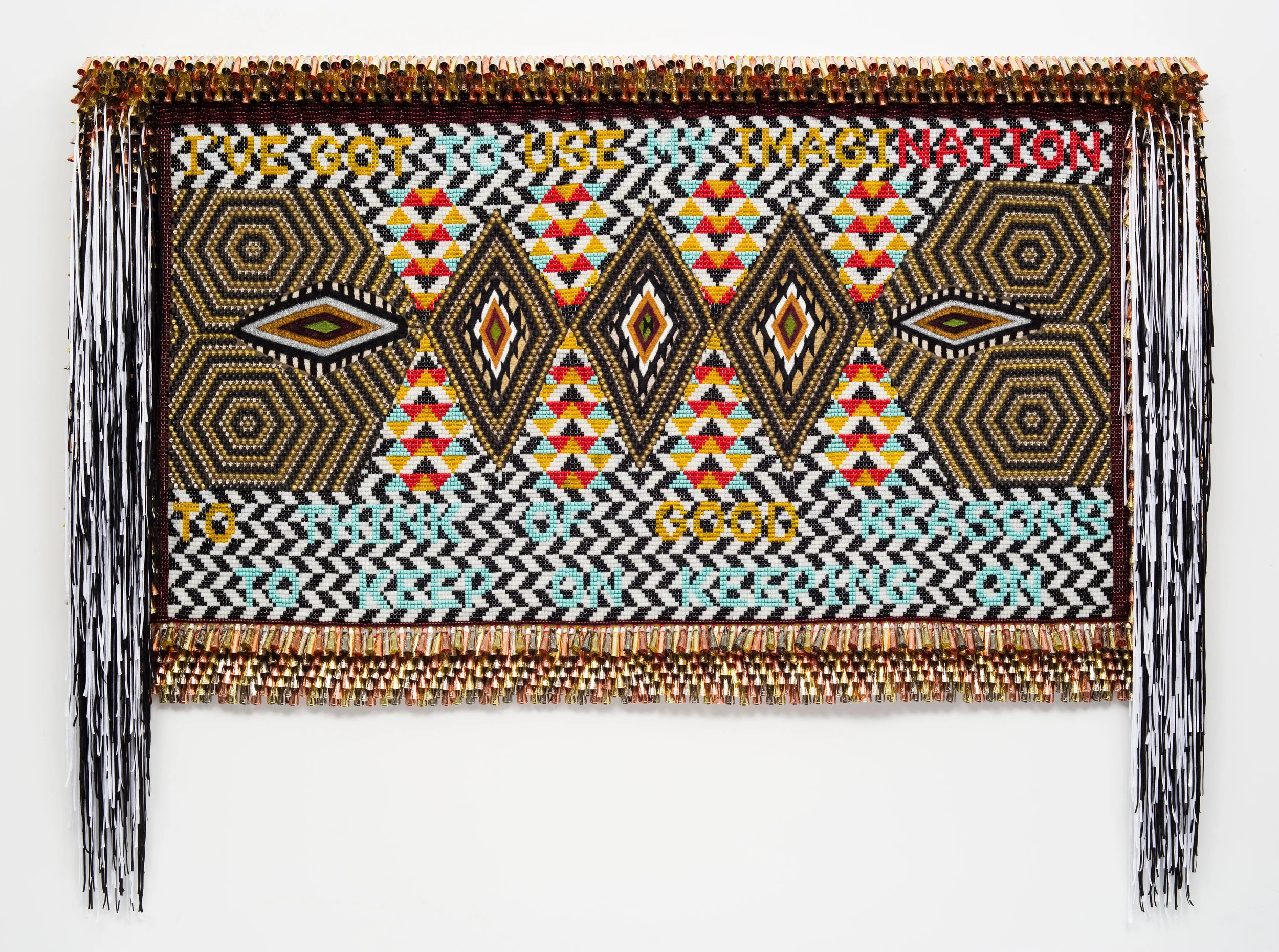 Artist Jeffrey Gibson Melds History, Tradition, and Modernity In