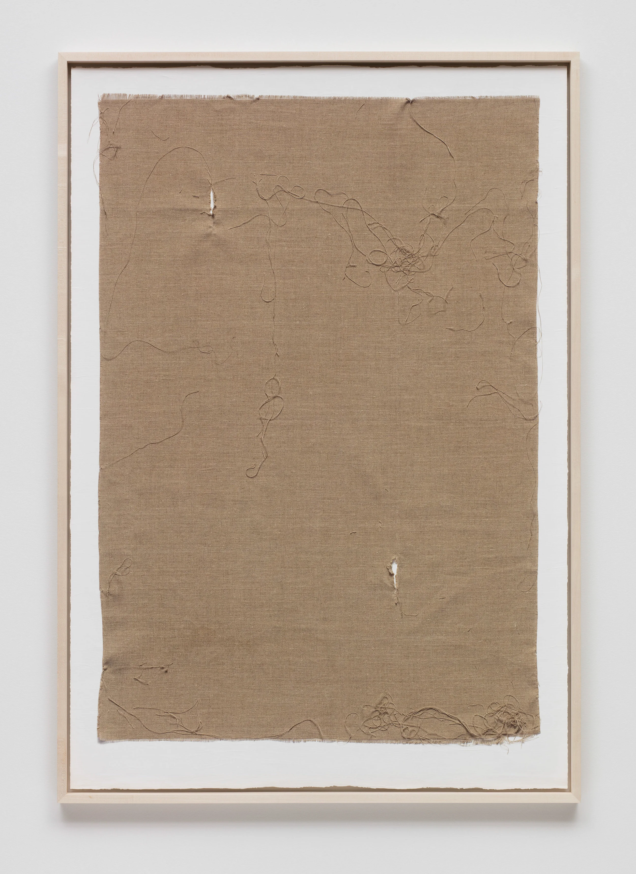 Analia Saban. “Threadbare (16 Steps)” (2017). Detail. Pigmented ink print on acrylic paint. 1 of 16 works: 60 1/2 x 41 3/4 inches each. Courtesy the artist and Sprüth Magers Photo: Brian Forrest