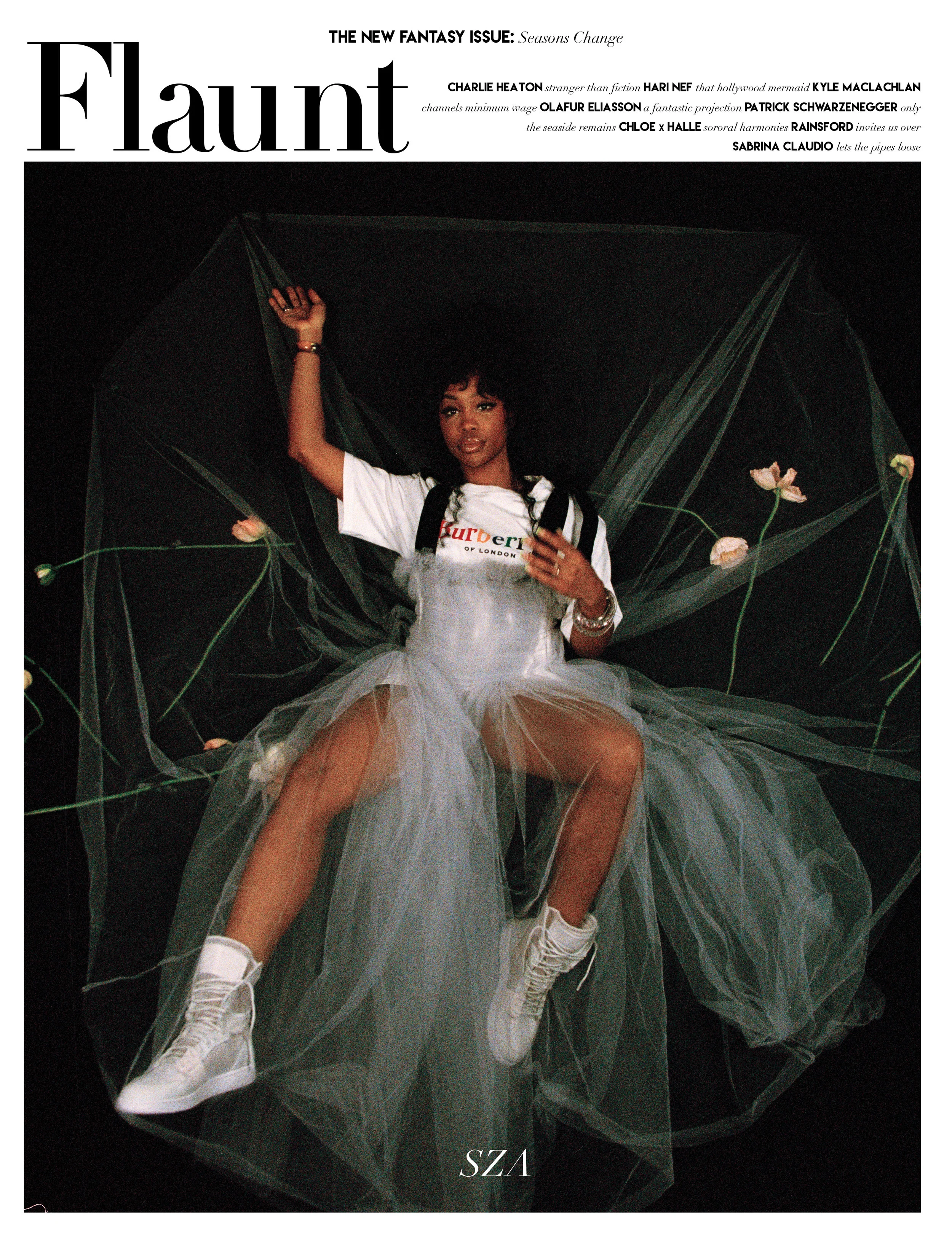 SZA | A Secret Garden at Wilshire and Park View — Flaunt Magazine
