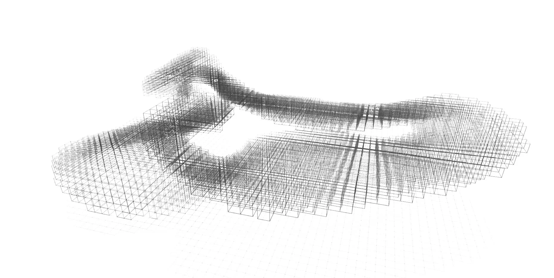 SOU FUJIMOTO. “SERPENTINE PAVILION” (2013). CONCEPT SKETCH. COURTESY SFA.