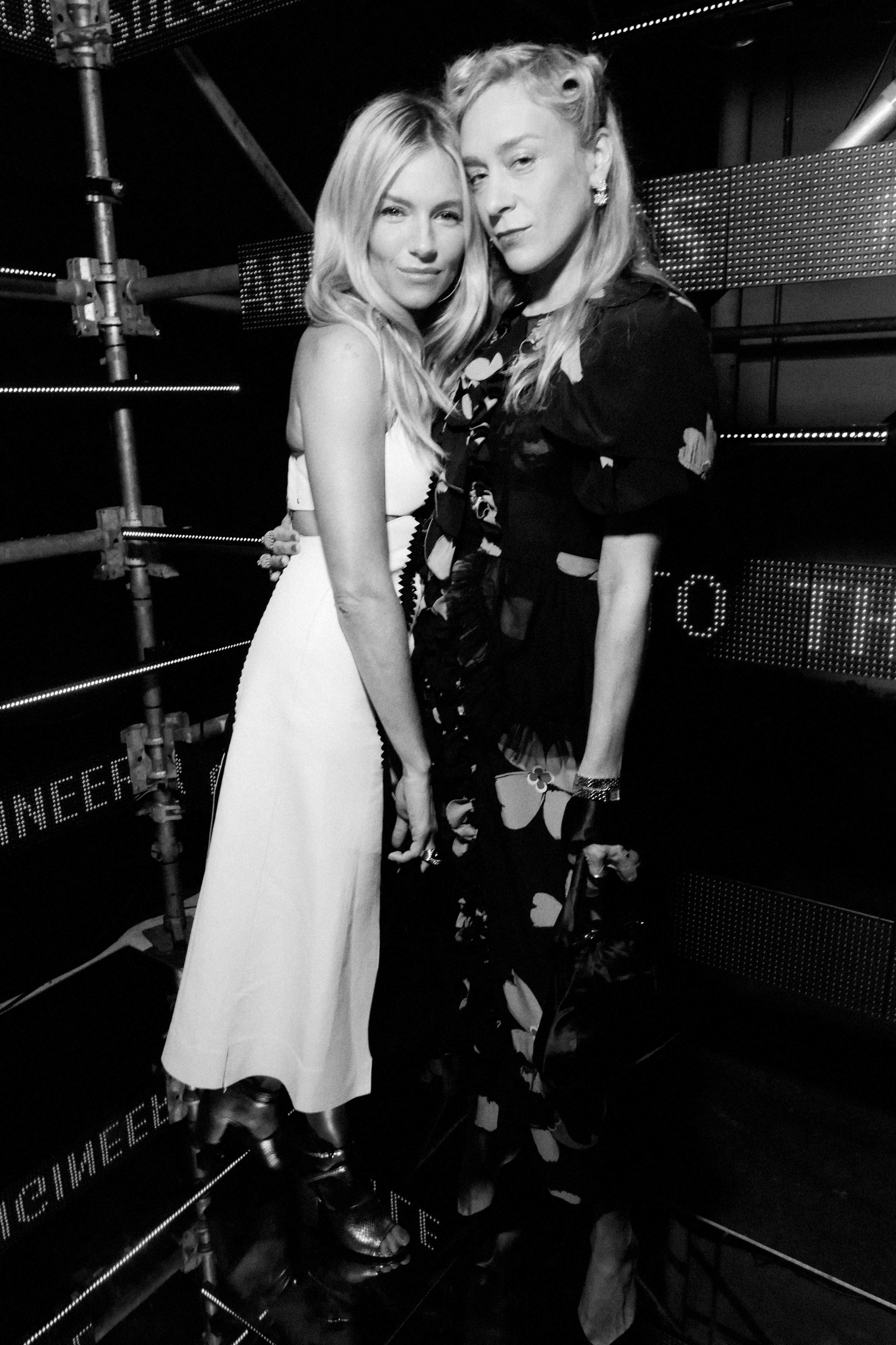 Cartier Annual International Party - Sienna Miller and Chloe Sevigny.JPG