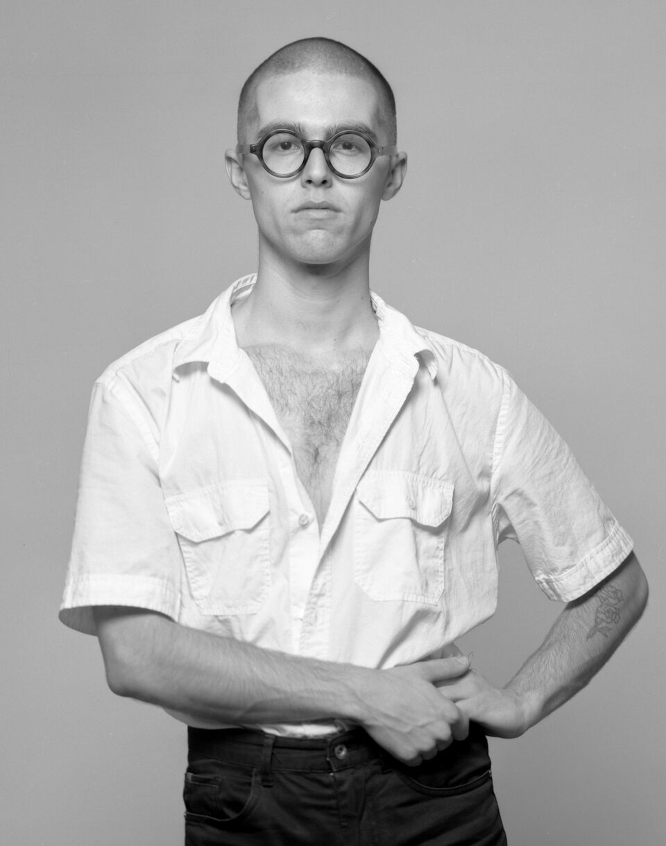Self- Portrait by Harrison Glazier, styled by Harrison Glazier