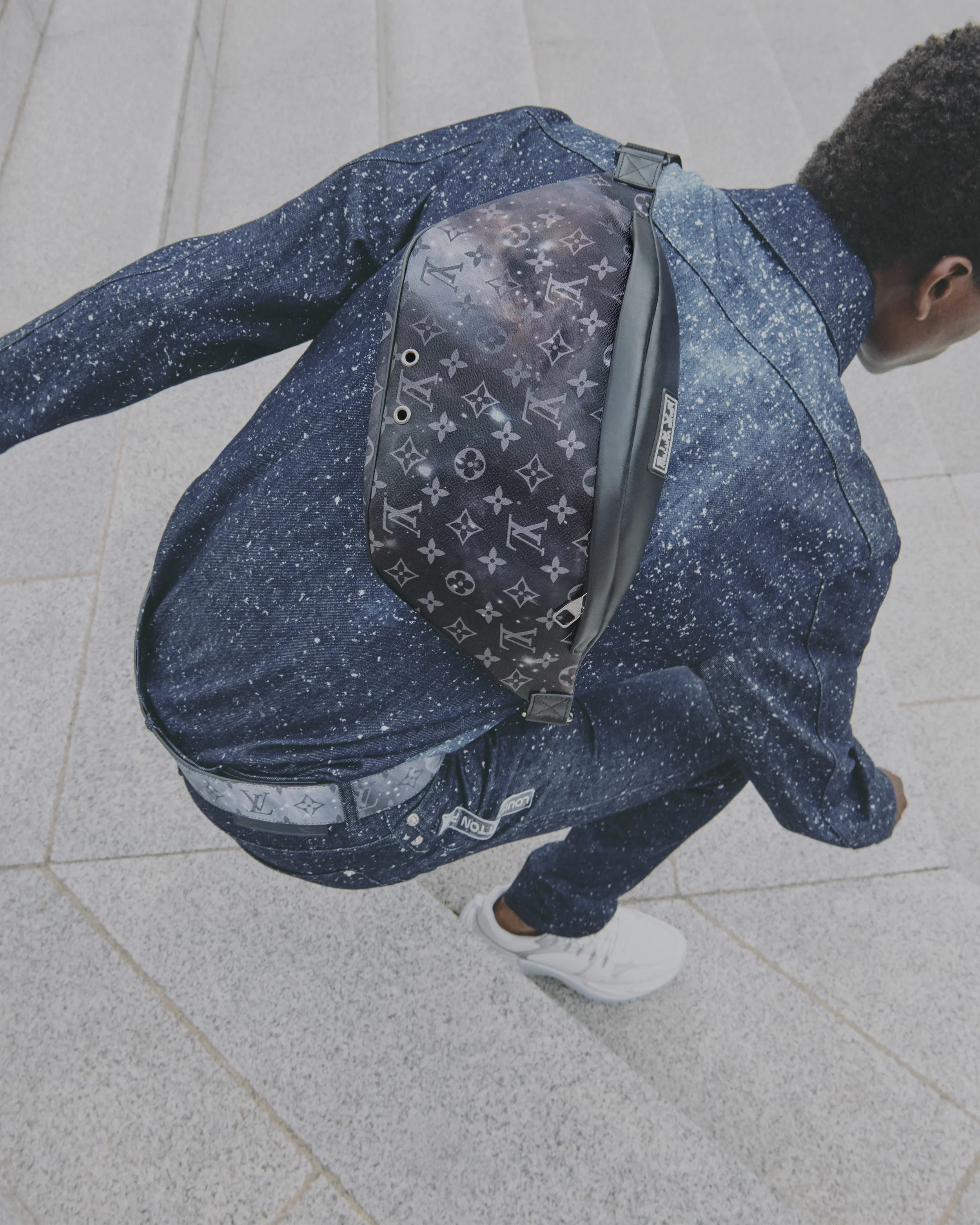 galaxy louis vuitton backpack
