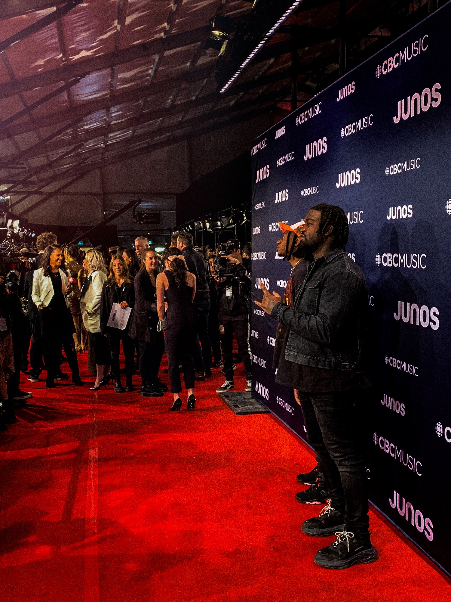 Red carpet crew