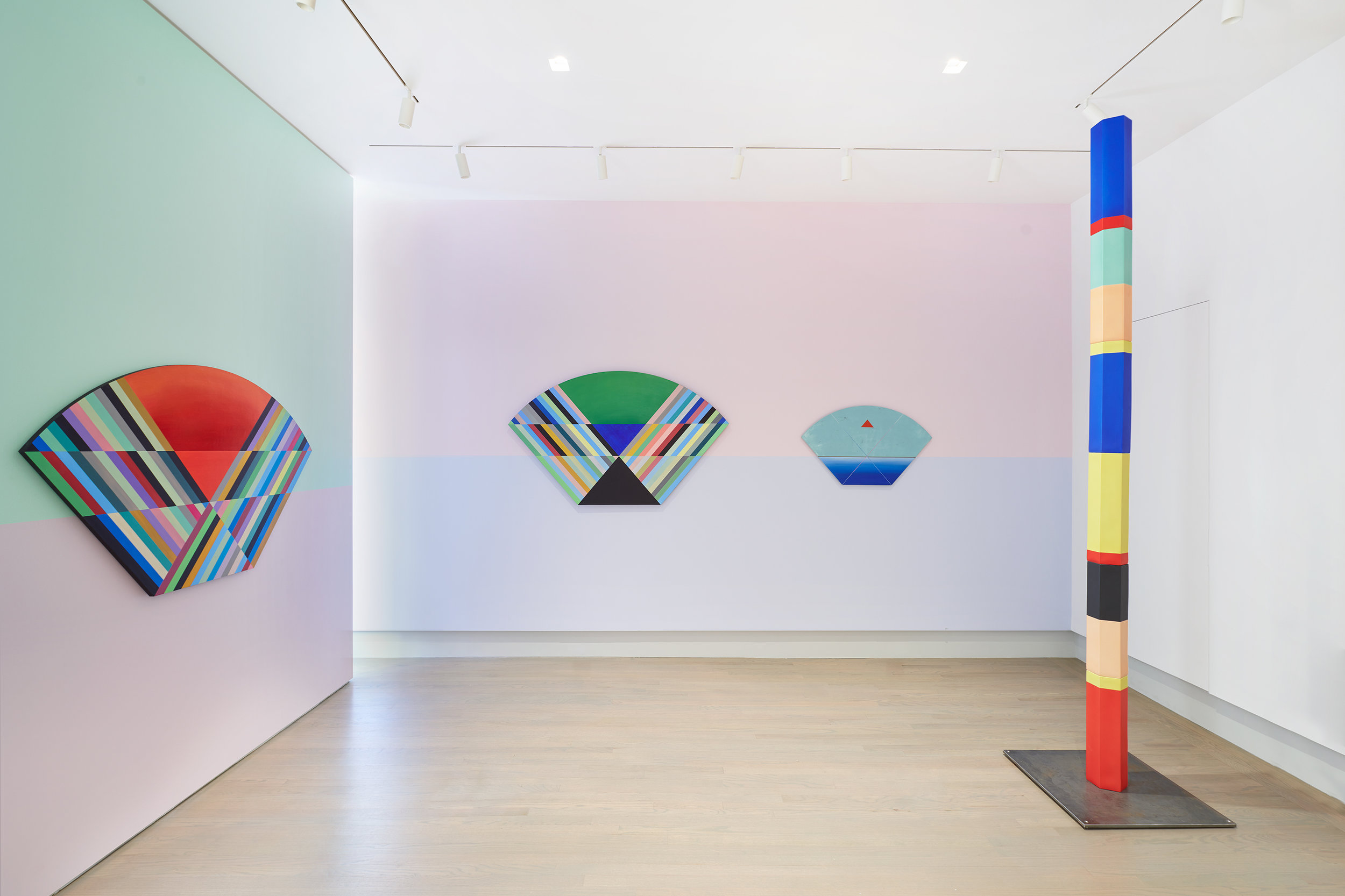 Installation view of Anton Ginzburg: VIEWs