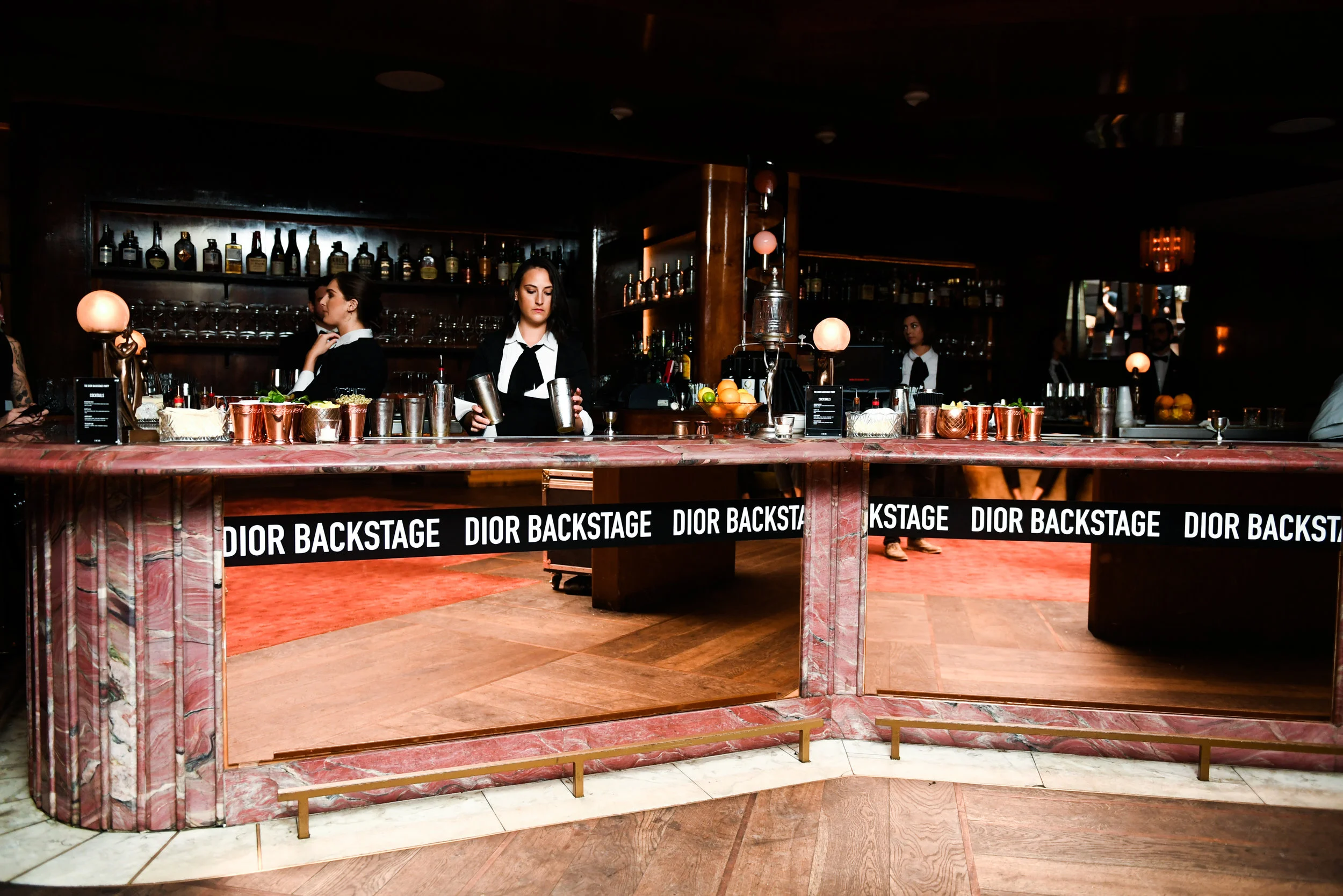 dior backstage pop up