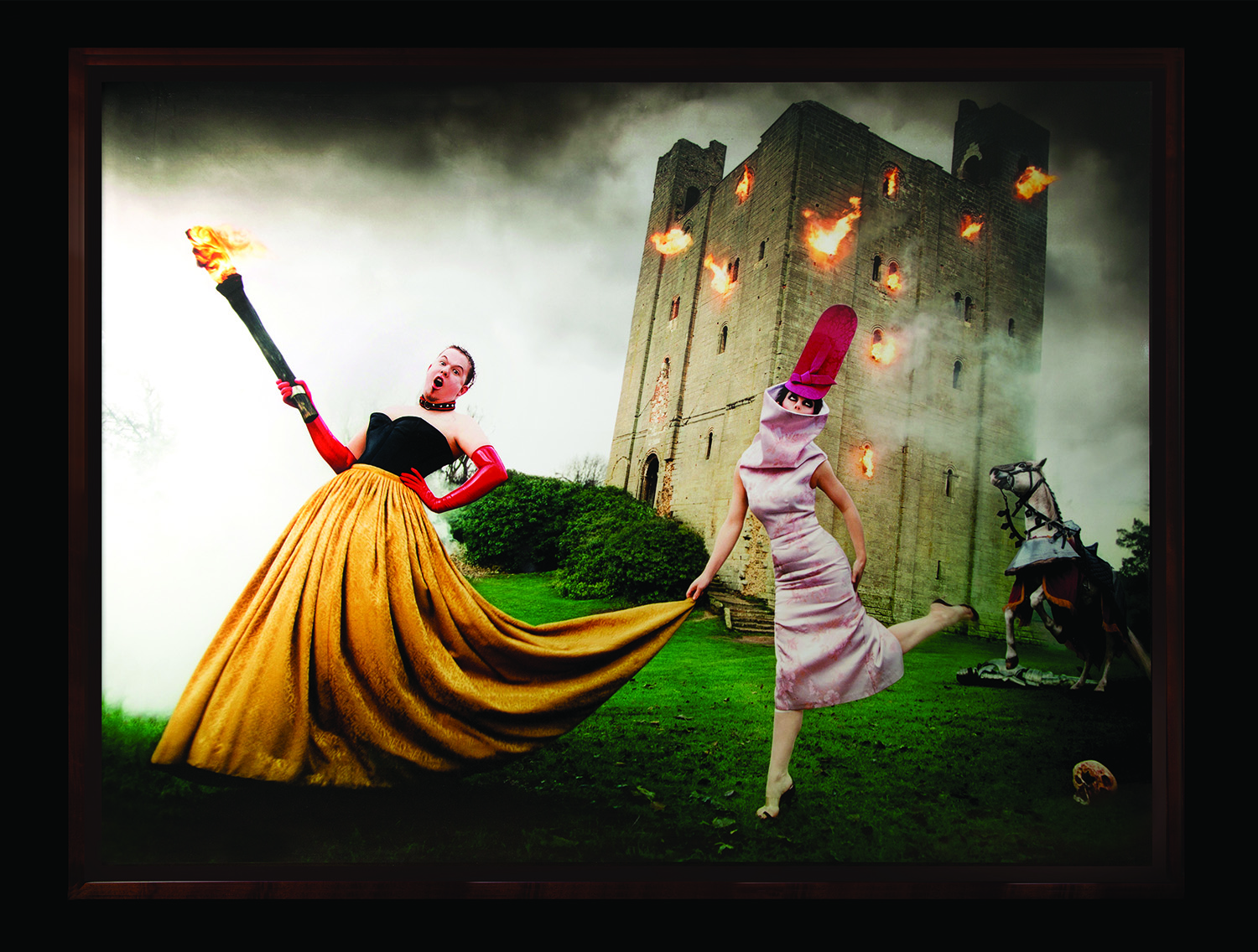 David LaChapelle, USA. Print. Burning Down the House, 1996. Courtesy of Barrett Barrera Projects & RKL Consulting. Photo Sarah Carmody