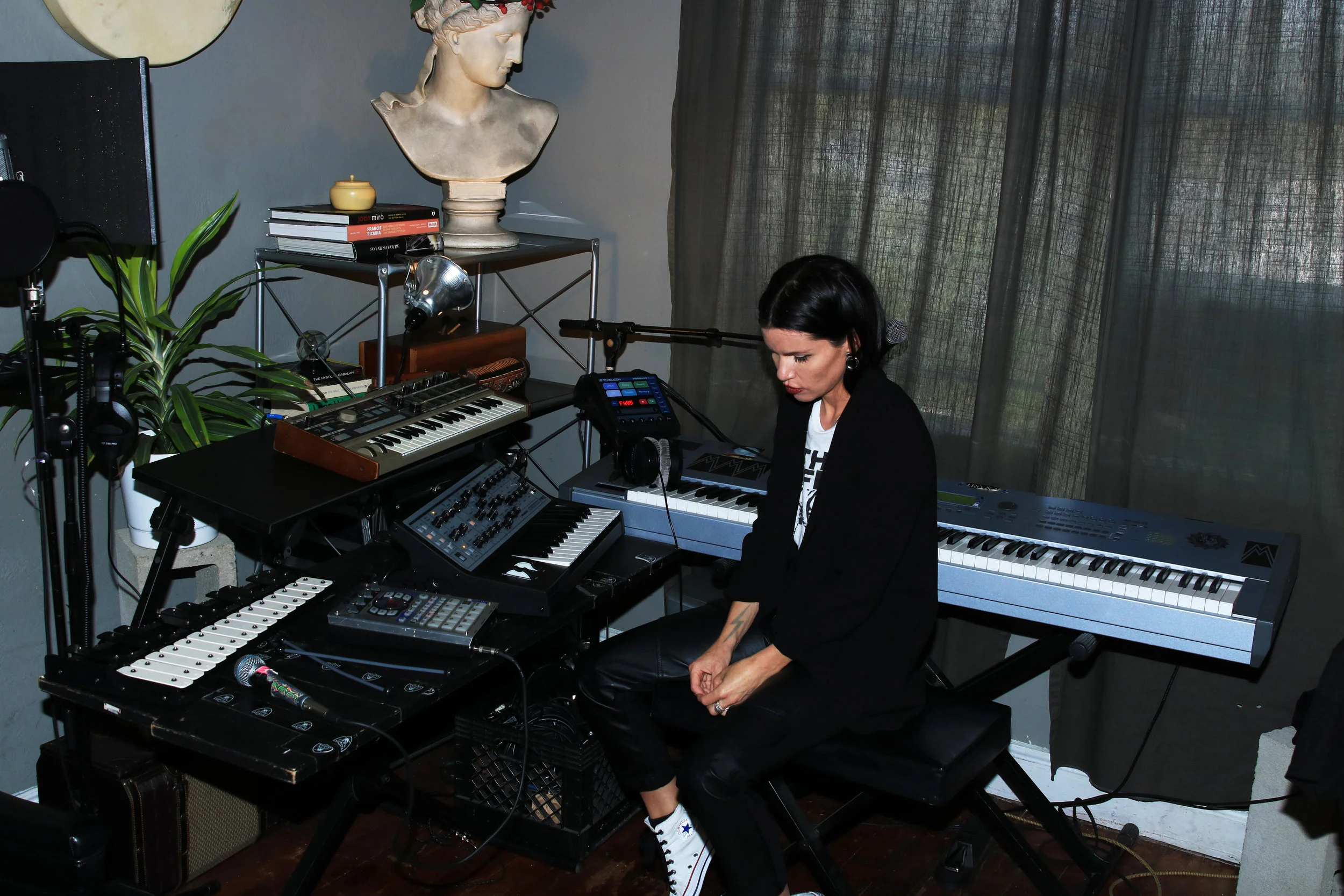 Some call them synthesizers, I call them my tools for well-being.