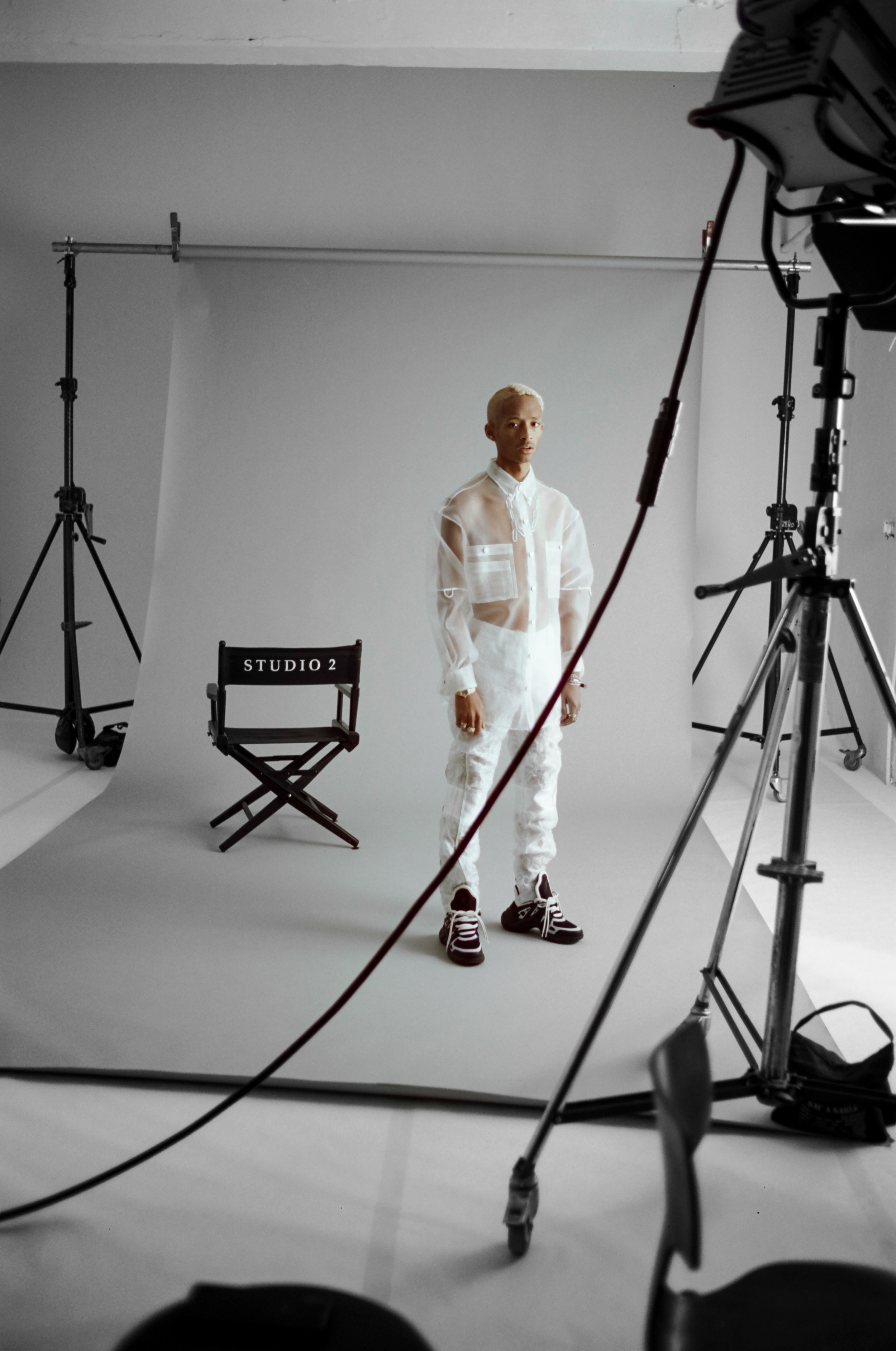 LUAR top and pants and LOUIS VUITTON shoes