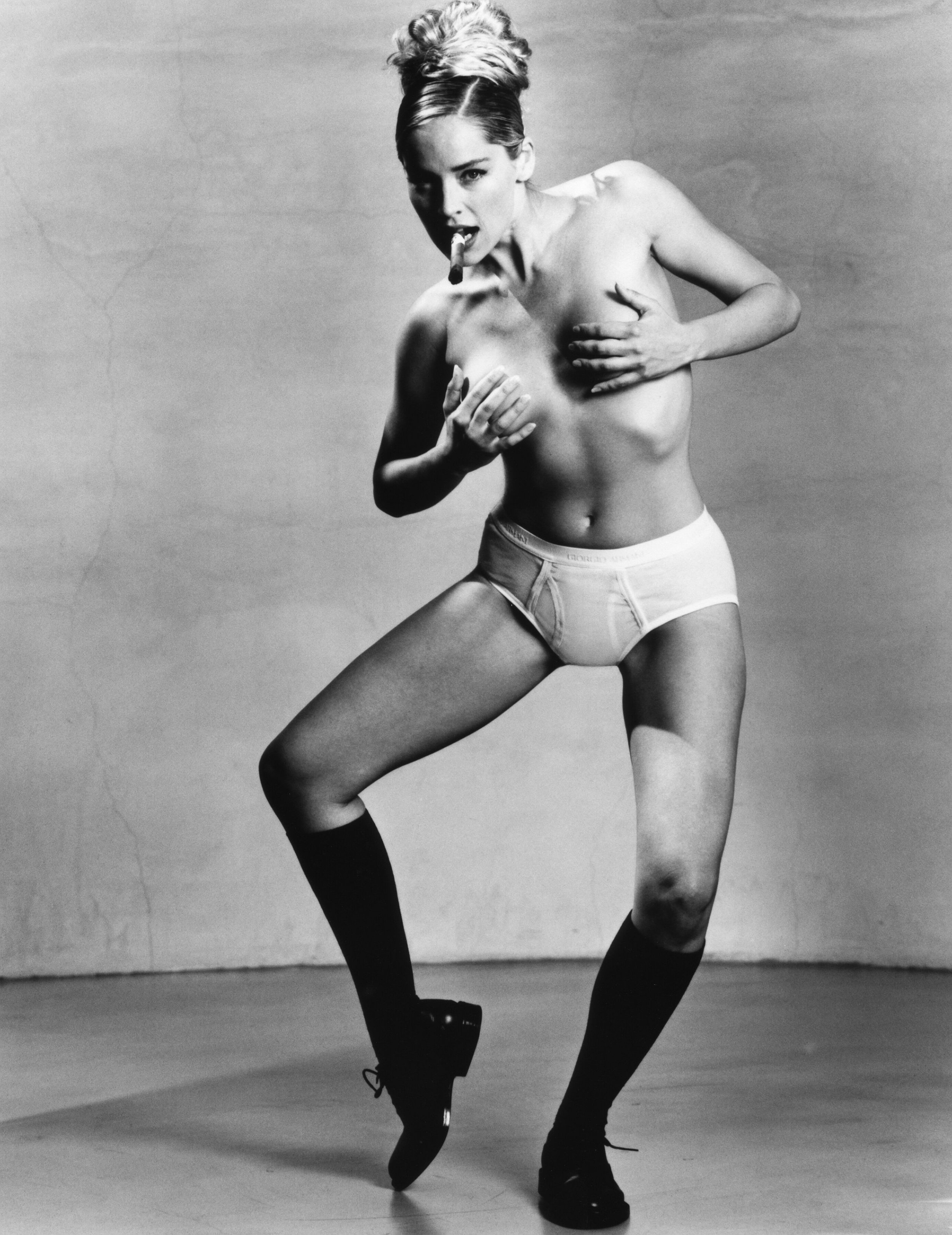  Greg Gorman, Sharon Stone , 1990 