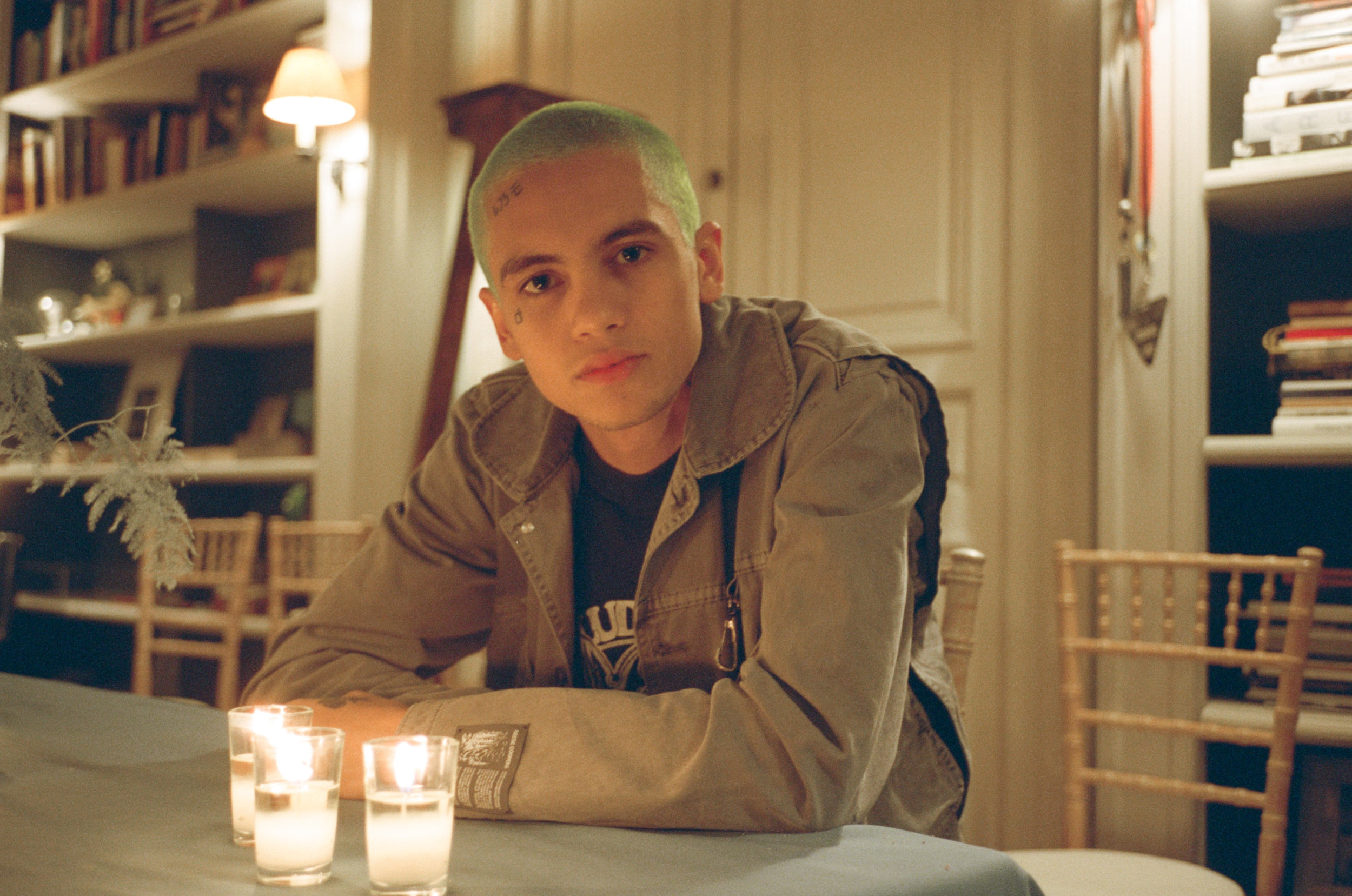 Dominic Fike at Dior party.