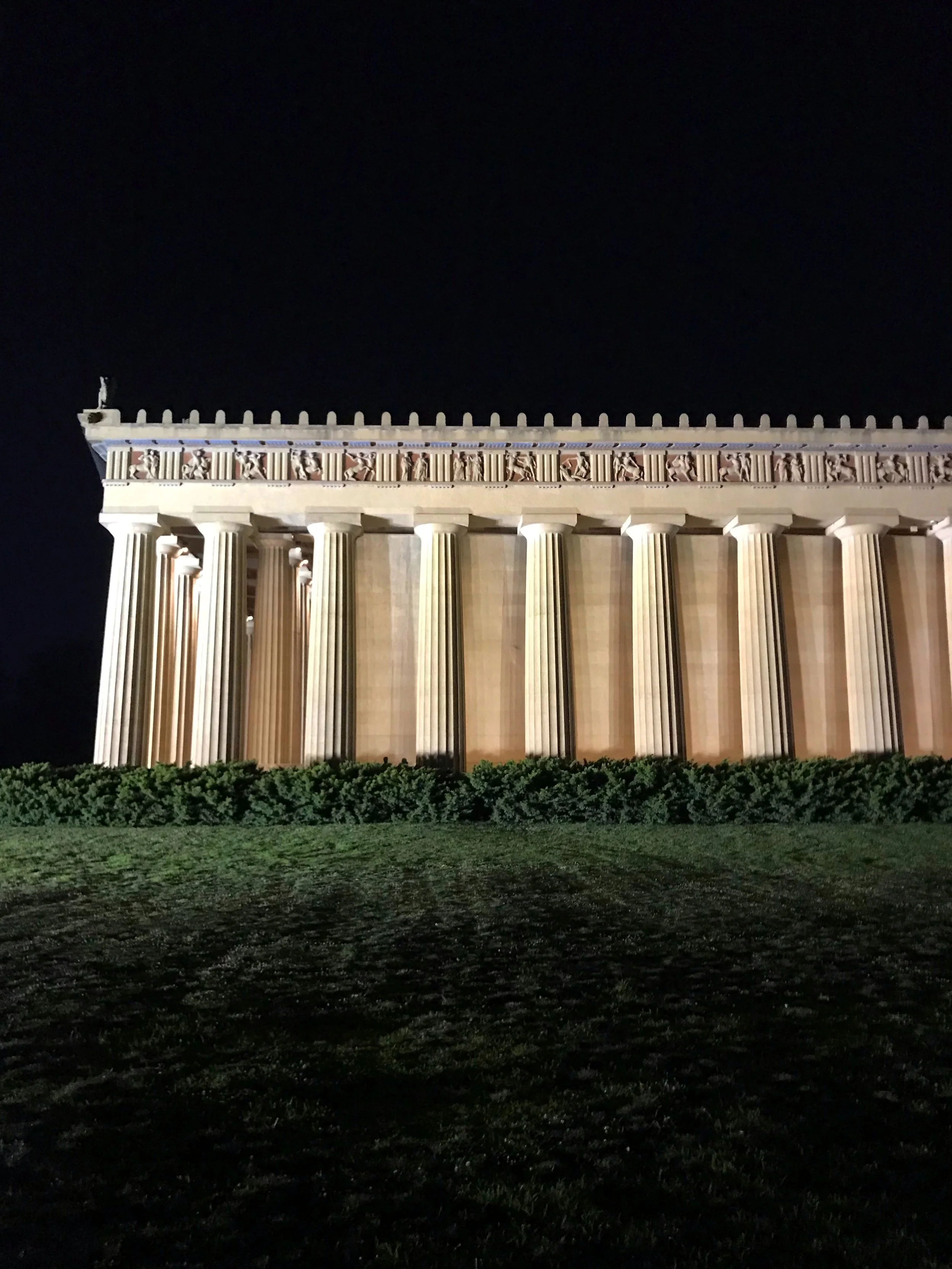 All things end at Nashville's Parthenon.