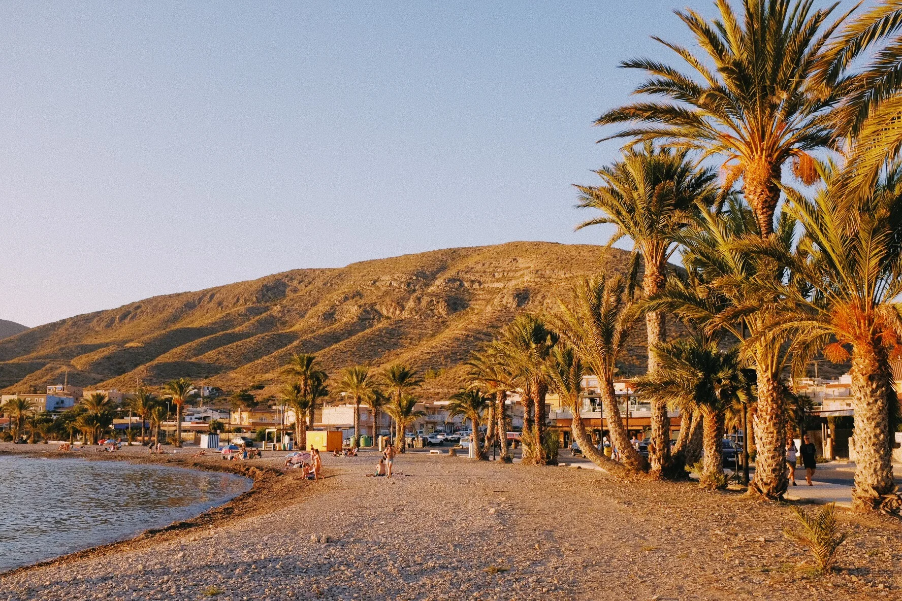 “Amazing beach surrounded by mountains in La Azohia, Spain”