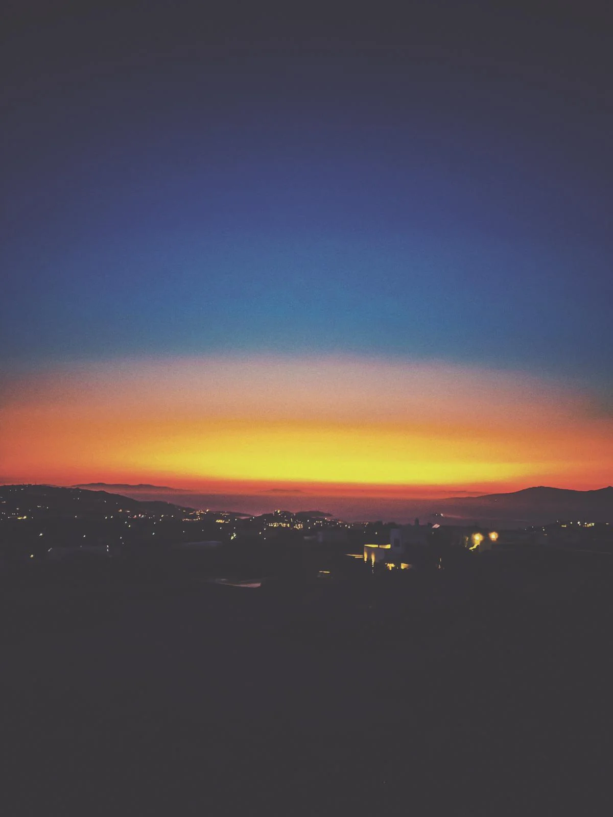 My egg yoke squashed by the night sky. Seriously? Come on…you ruined it.