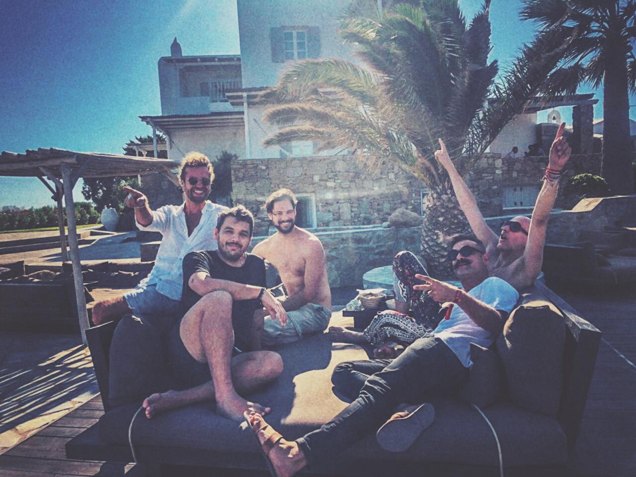 DJs without a cause. Or, maybe, a lost cause? Lee Burridge, Yokoo, Facundo Mohrr, Tommy and Christos.