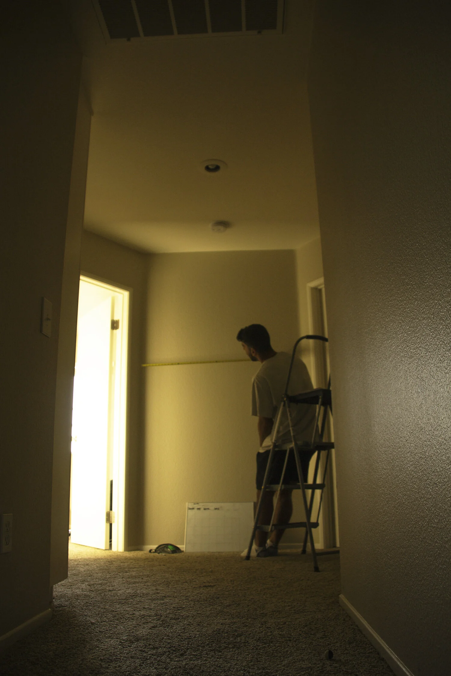 Tarrek realizing we just got our own house as a result of music. You can’t see but he’s crying...