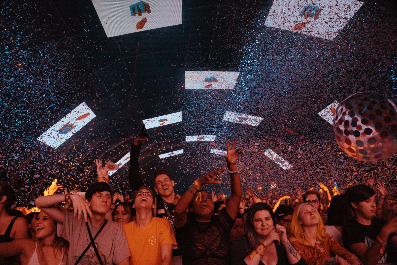 pure euphoria with a splash of confetti Photo by Carter Howe