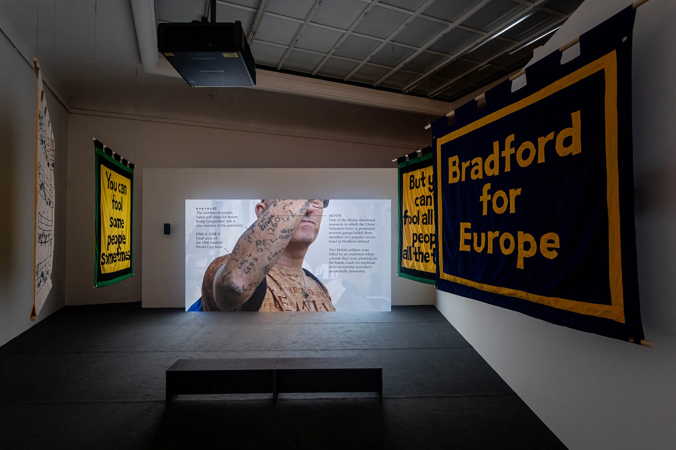 Jeremy Deller, Putin's Happy , 2019, film, Künstlerhaus, Halle für Kunst & Medien, Graz, photo: Mathias Völzke