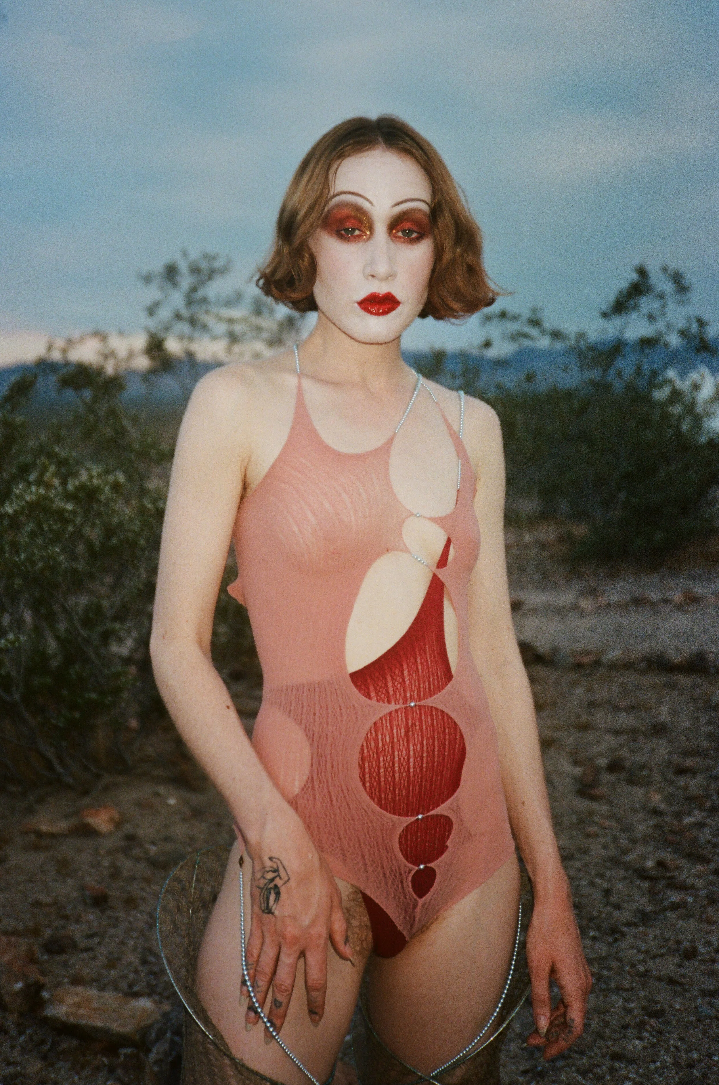 RUI ZHOU bodysuit and legwear