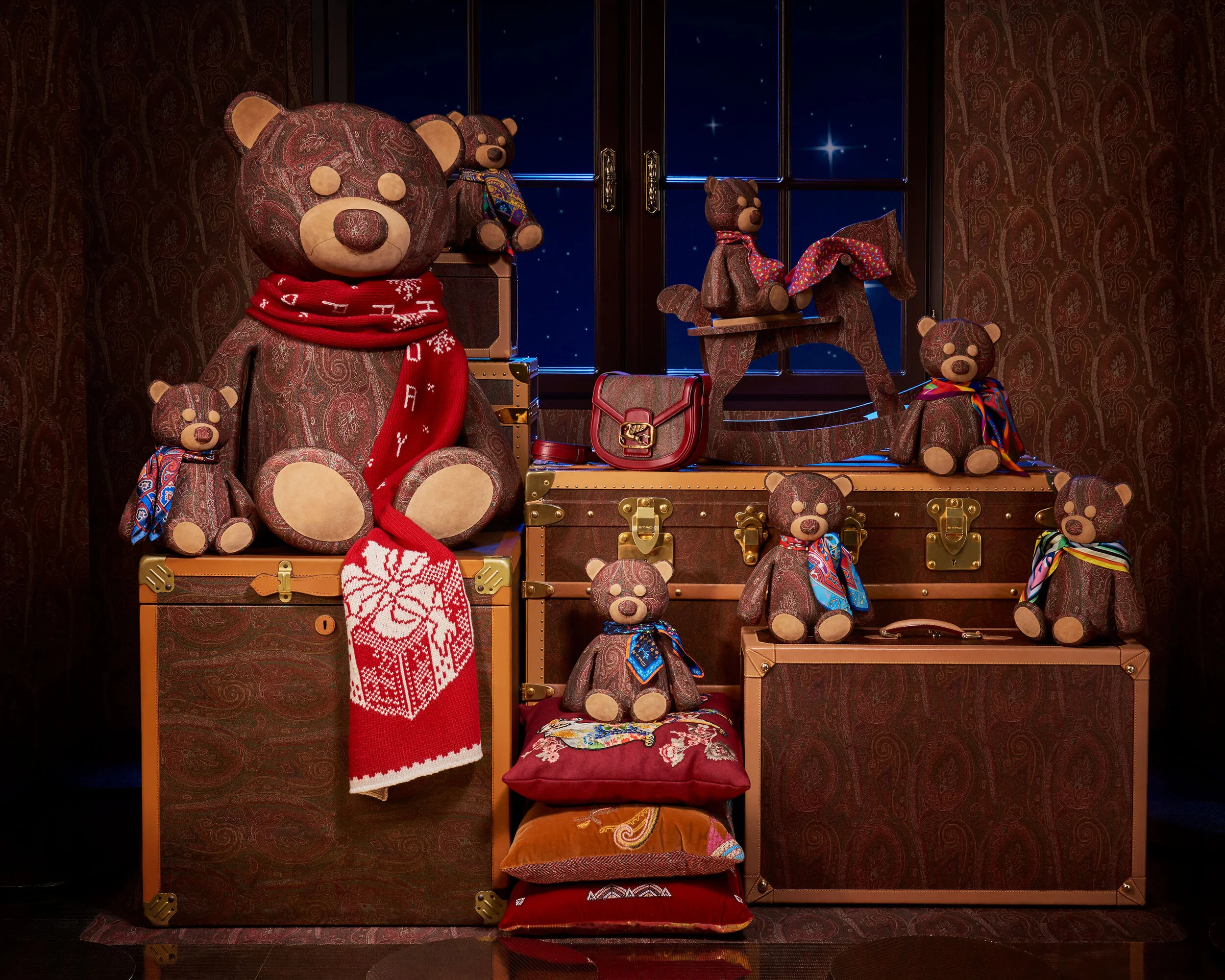 Etro Limited Edition Teddy Bear and Paisley Headband ETRO LAUNCHES TOYS COLLECTION FOR THE HOLIDAY SEASON main image 3