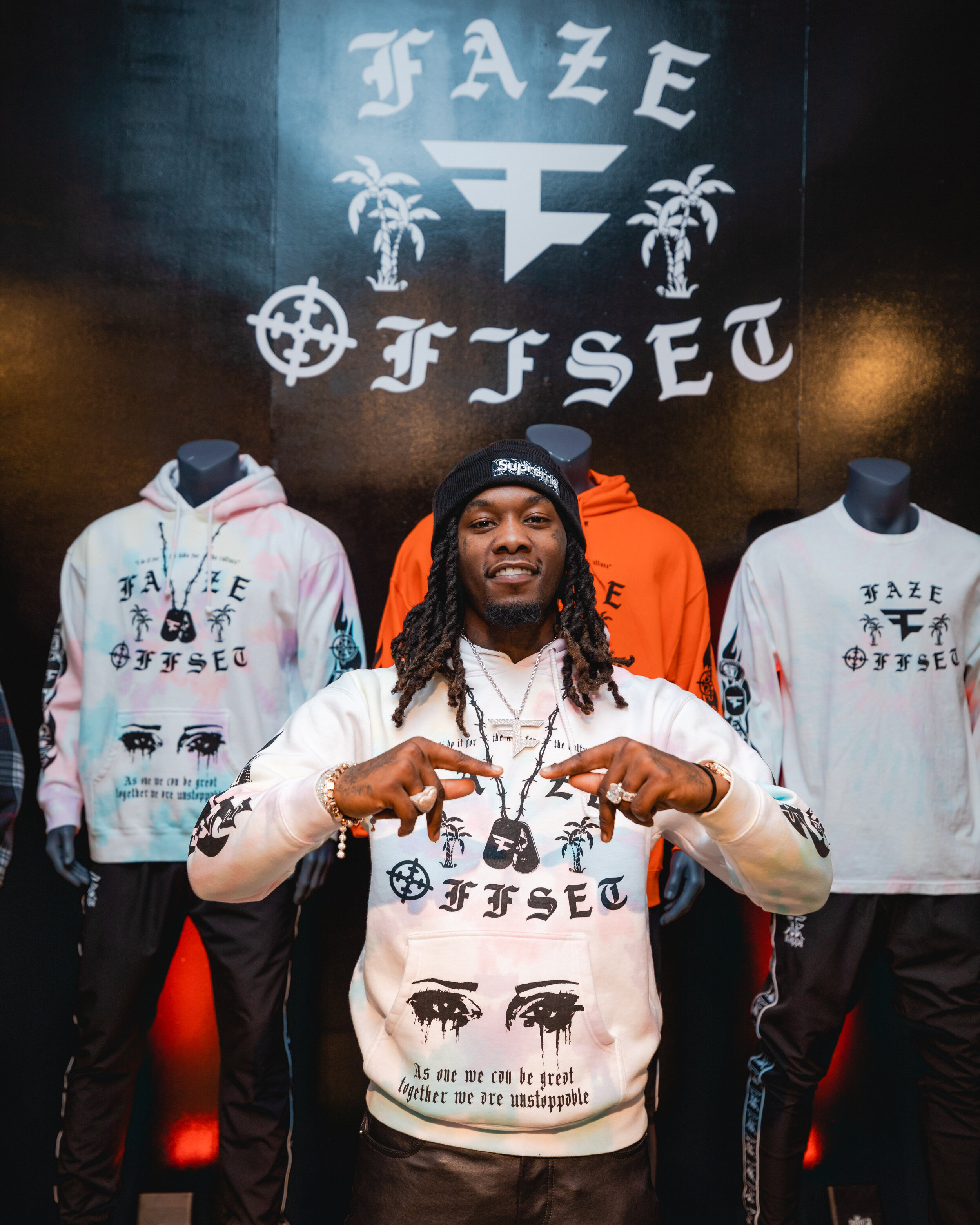 offset champion hoodie