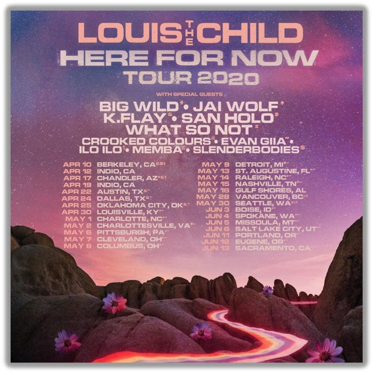 EVAN GIIA 2020 tour