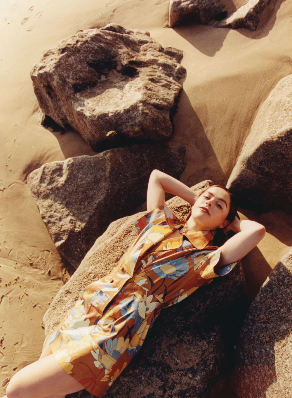 Kiernan Shipka Seaside Meridians Latitudinal Gratitude Flaunt Magazine