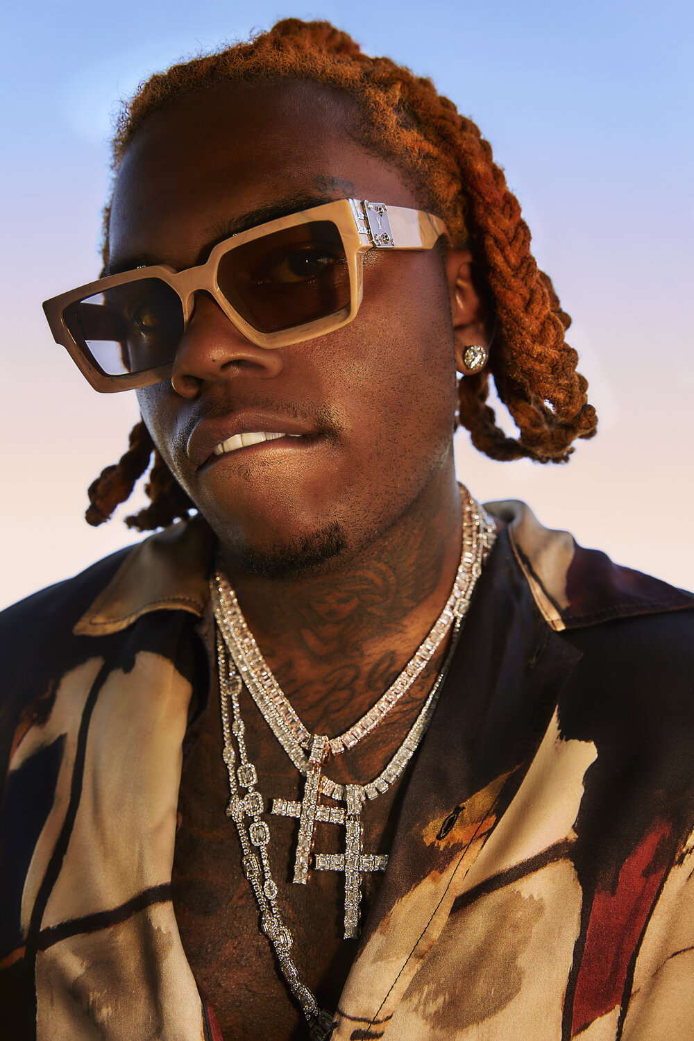 Louis vuitton Sunglasses worn by Gunna on the Instagram account @gunna