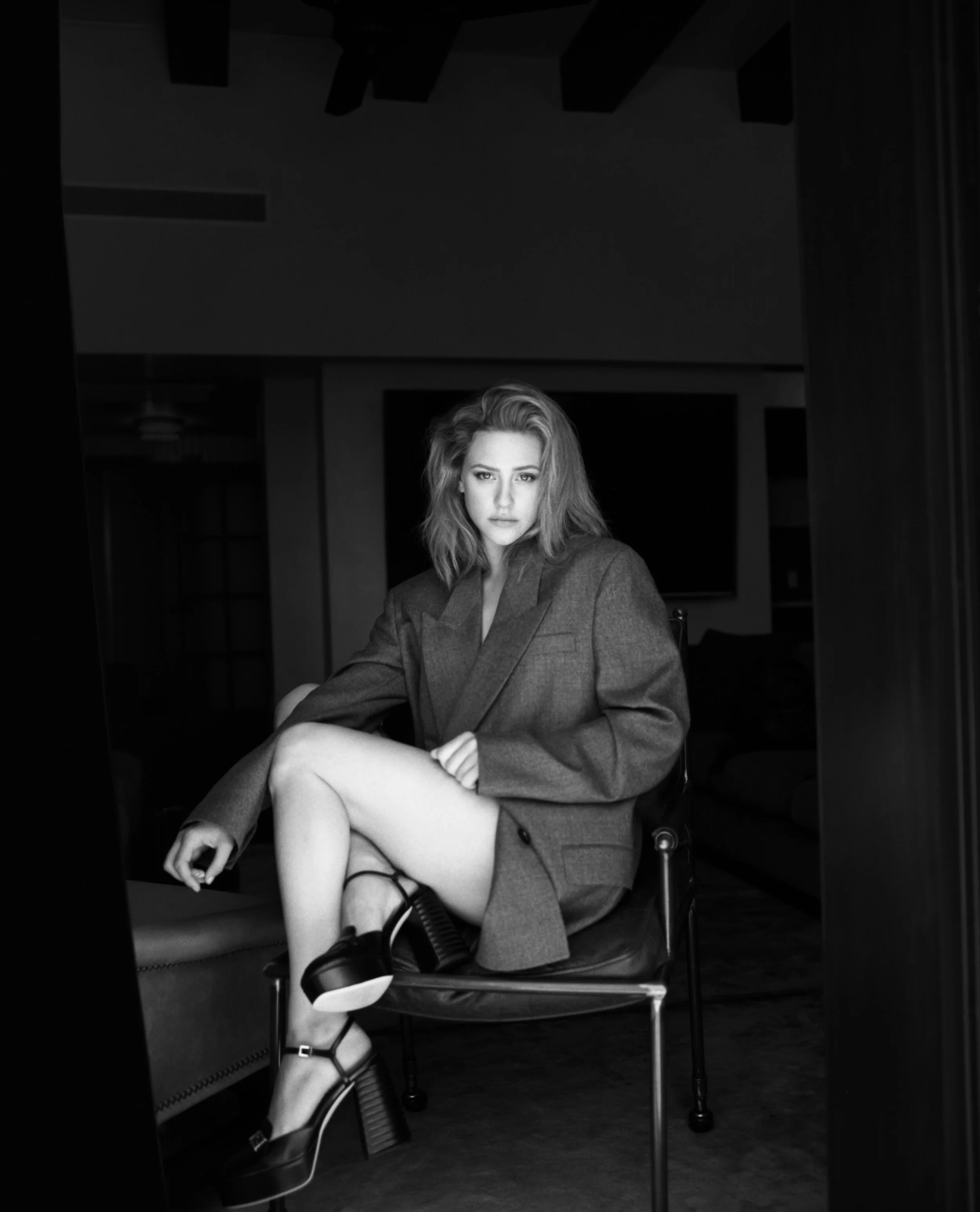 All clothing and accessories by  FENDI .