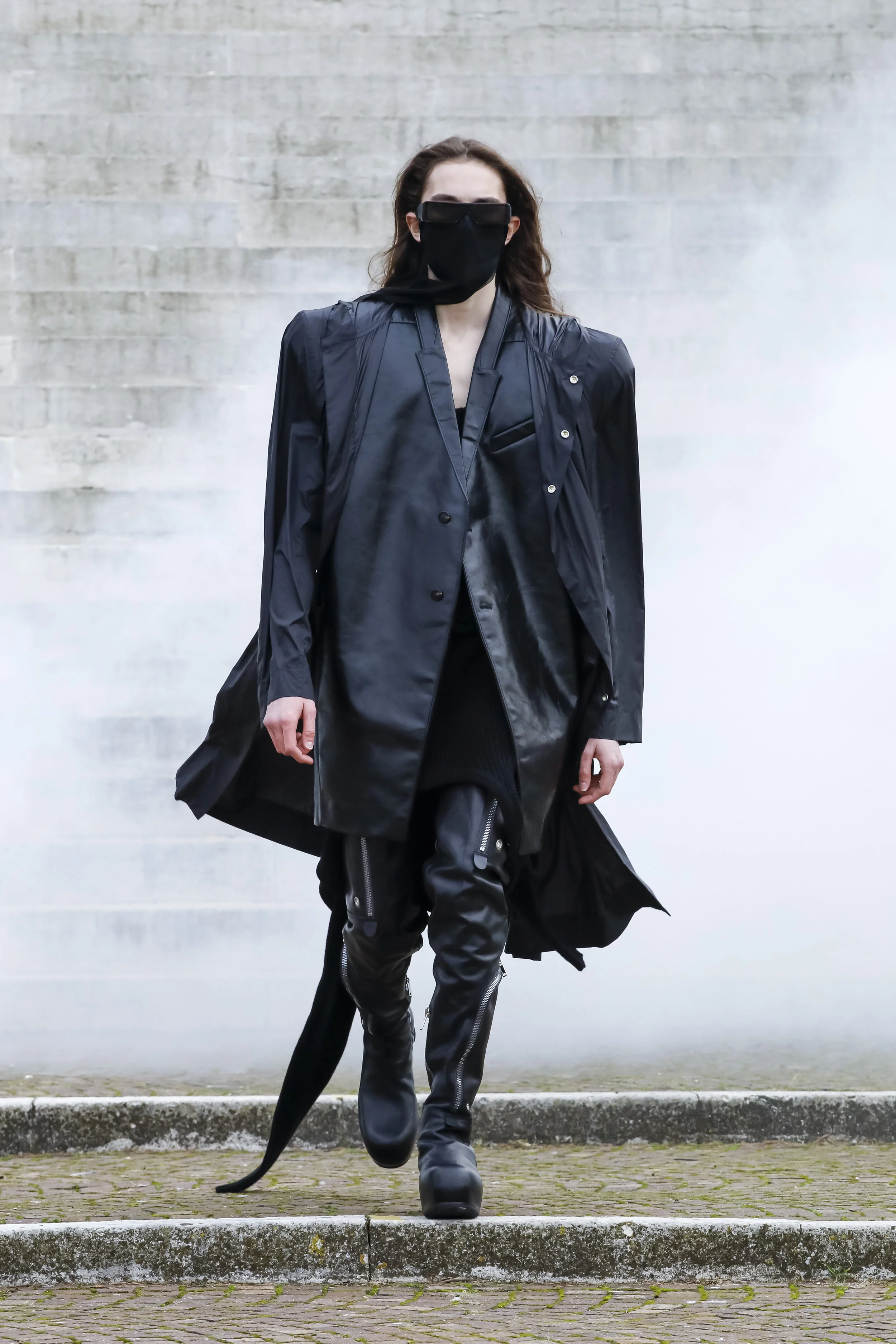 Rick Owens リックオウエンス 15AW ウールフードコート Rick Owens 