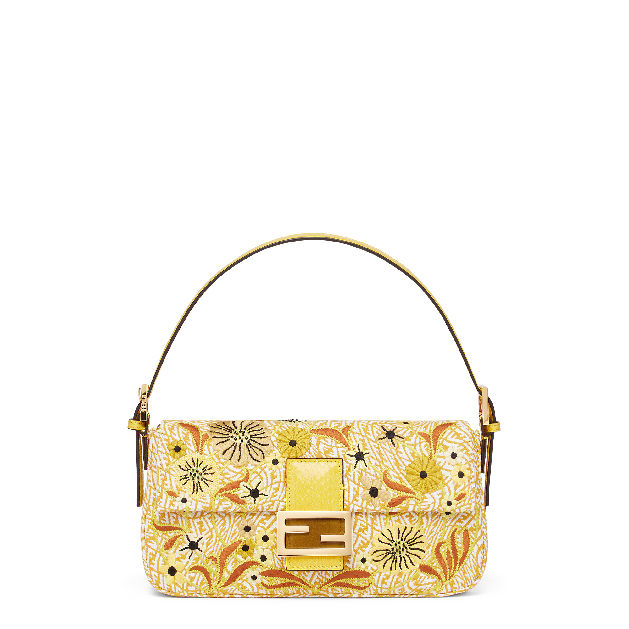 FENDI Summer 2021 Capsule_Woman_Baguette 1997 Flower Embroidery Yellow.png