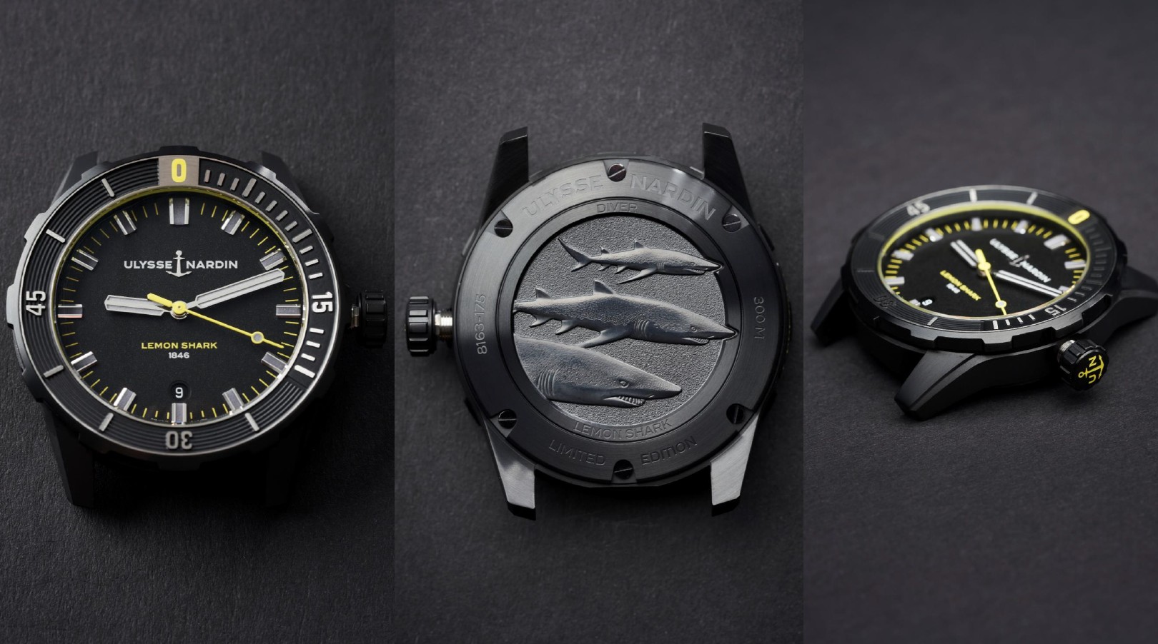 Ulysse Nardin New DIVER Lemon Shark Watch for World's Ocean Day