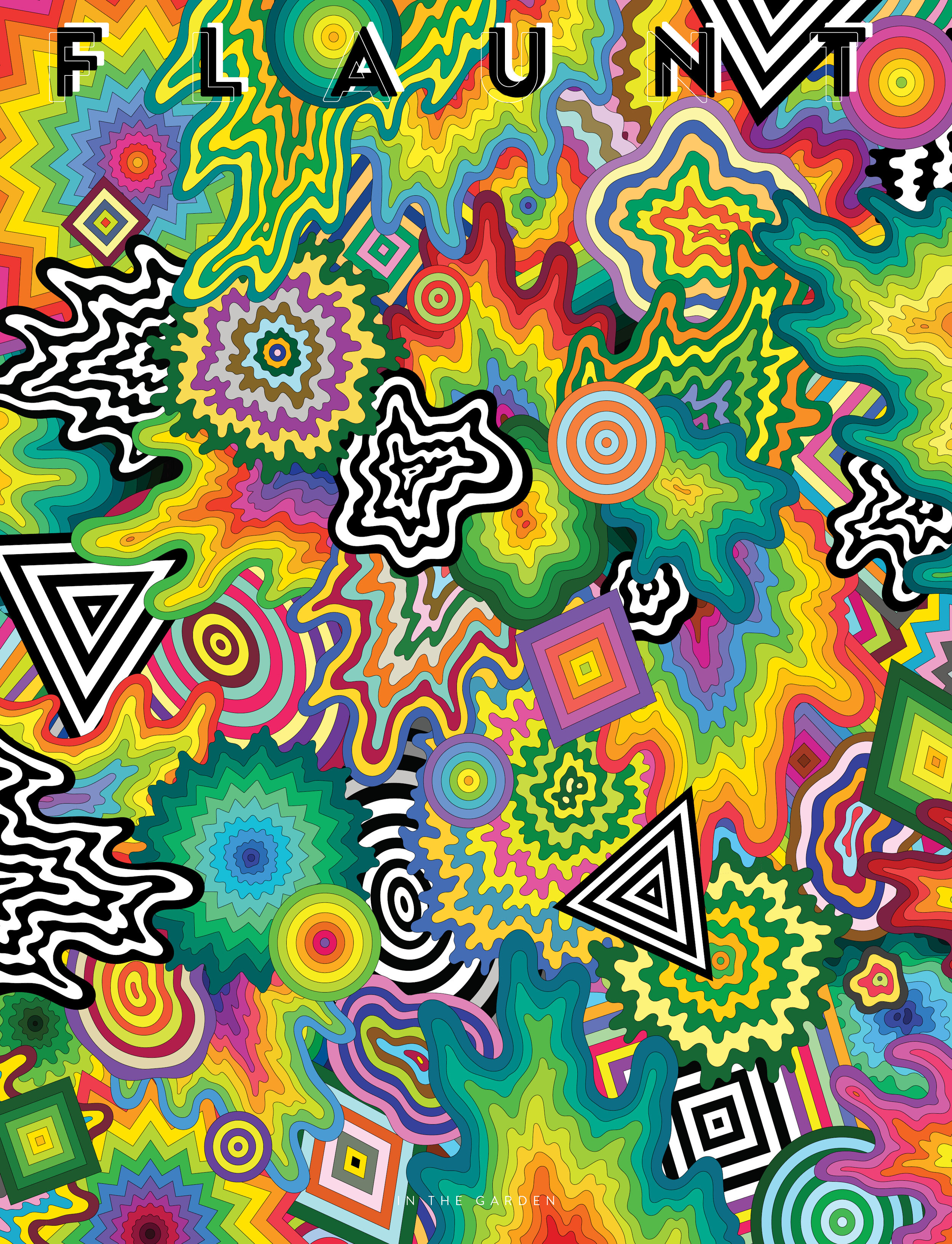 Jen Stark. "Organic Tessellation" (2021). Digital collage. Size variable. Courtesy of the artist.