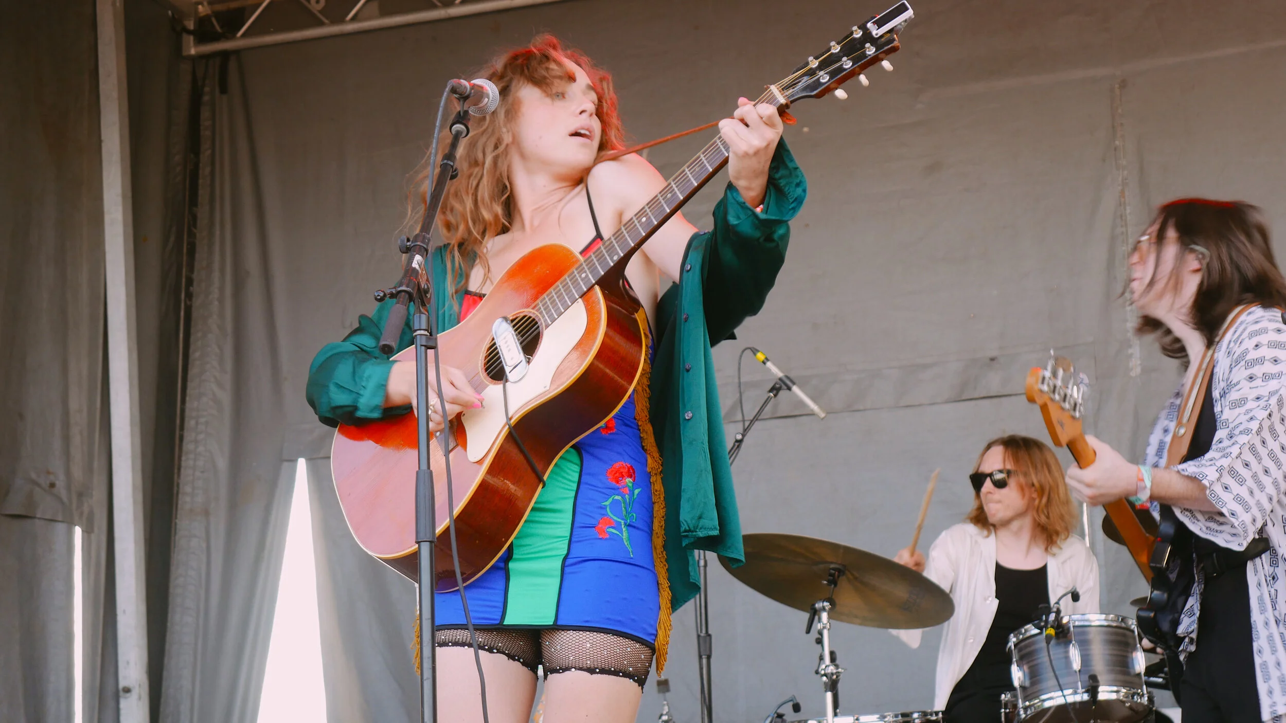 Zella Day Backstage at ACL Music Festival