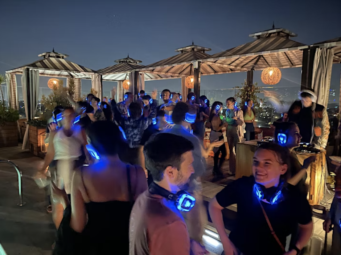 SILENT DISCO at SIXTY Beverly Hills | UMBRELLA SWIM CLUB X 'WISH U WERE HERE'