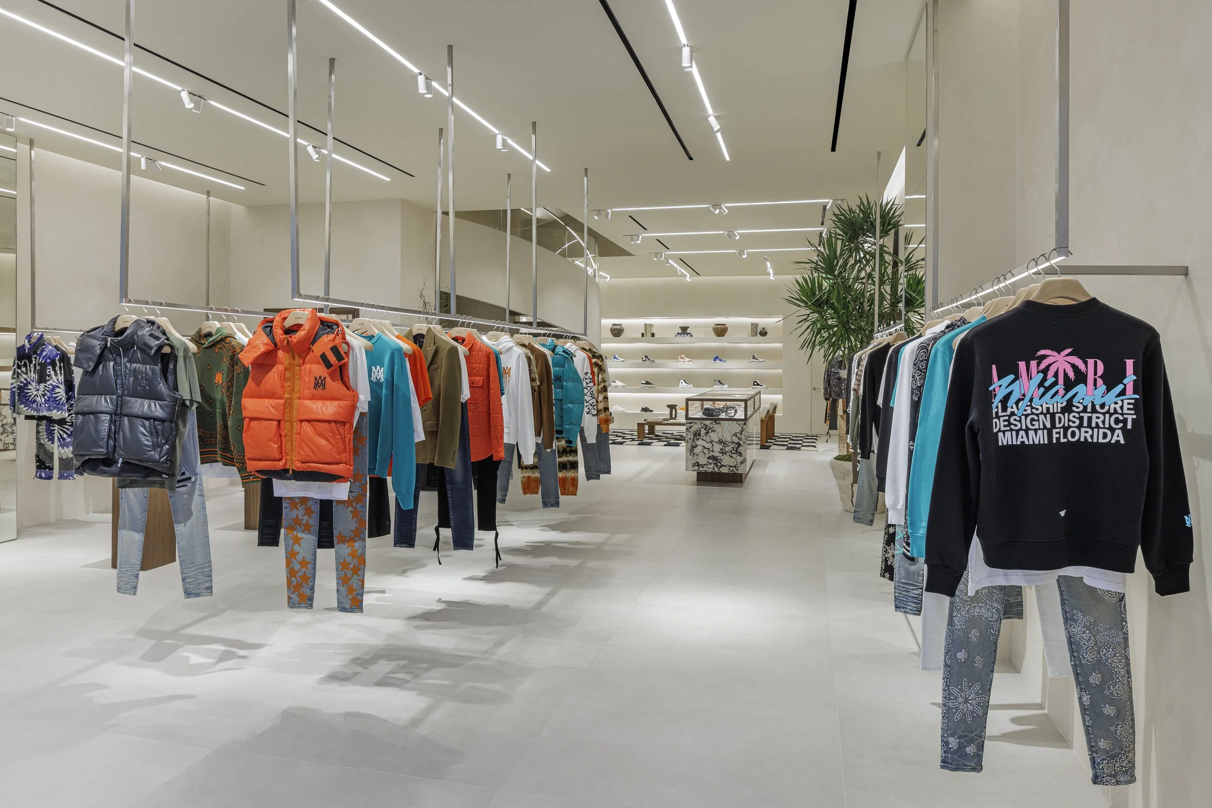 限定品 希少 AMIRI MIAMI FLAGSHIP STORE TEE M 【公式通販】