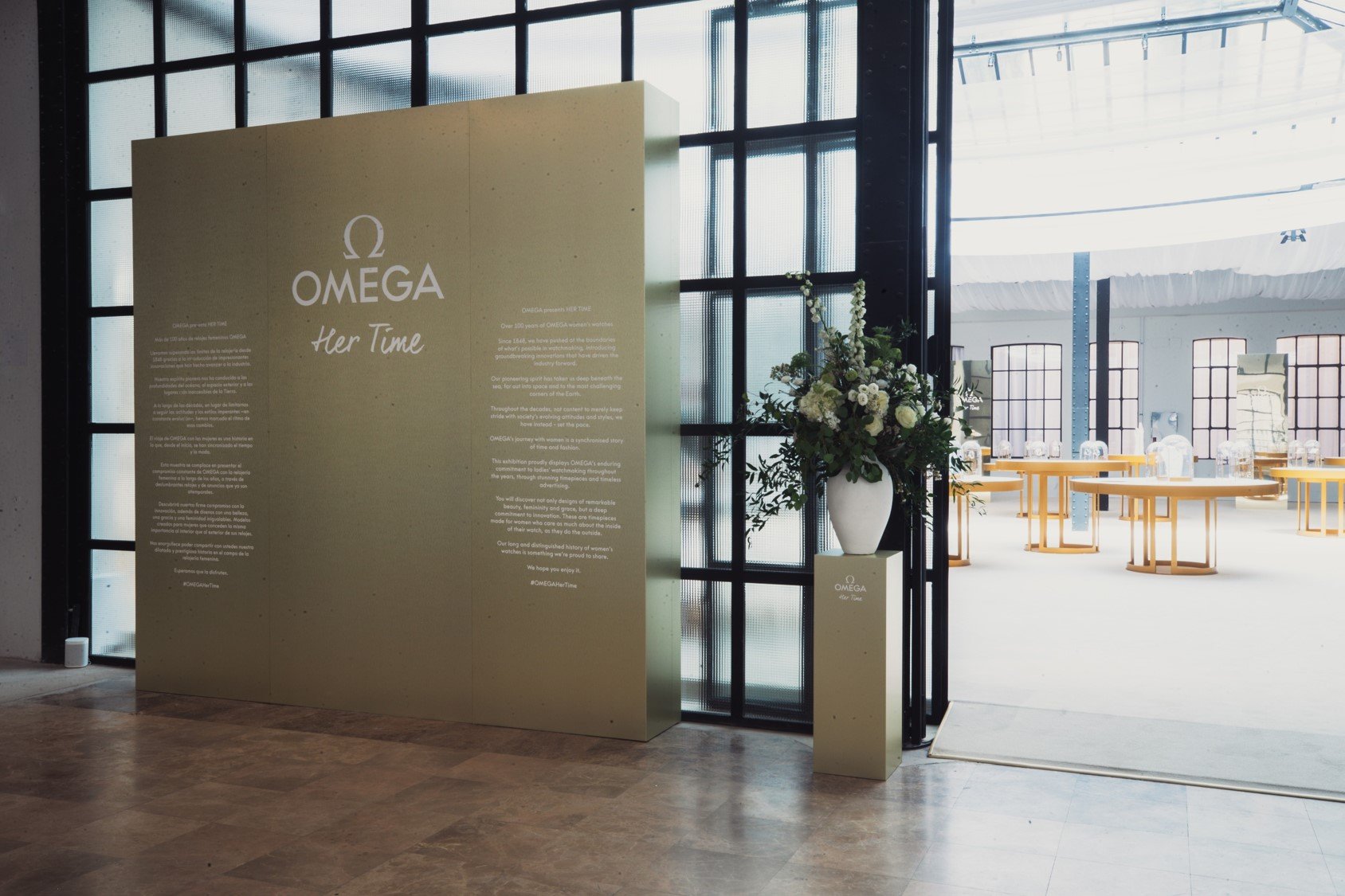 OMEGA | Opens 'Her Time' Exhibition in 