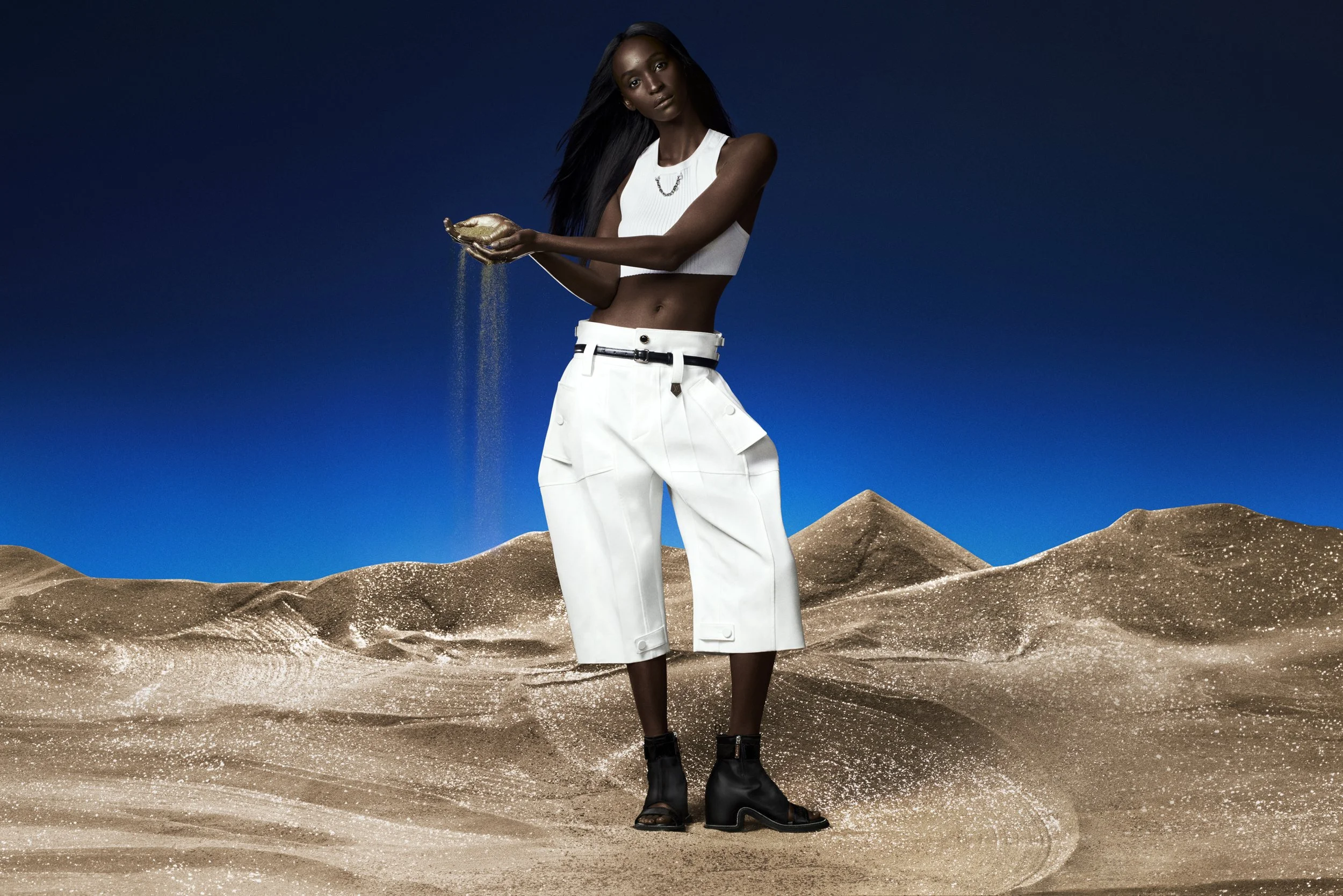 Louis Vuitton | The New Moonlight Ankle Boot