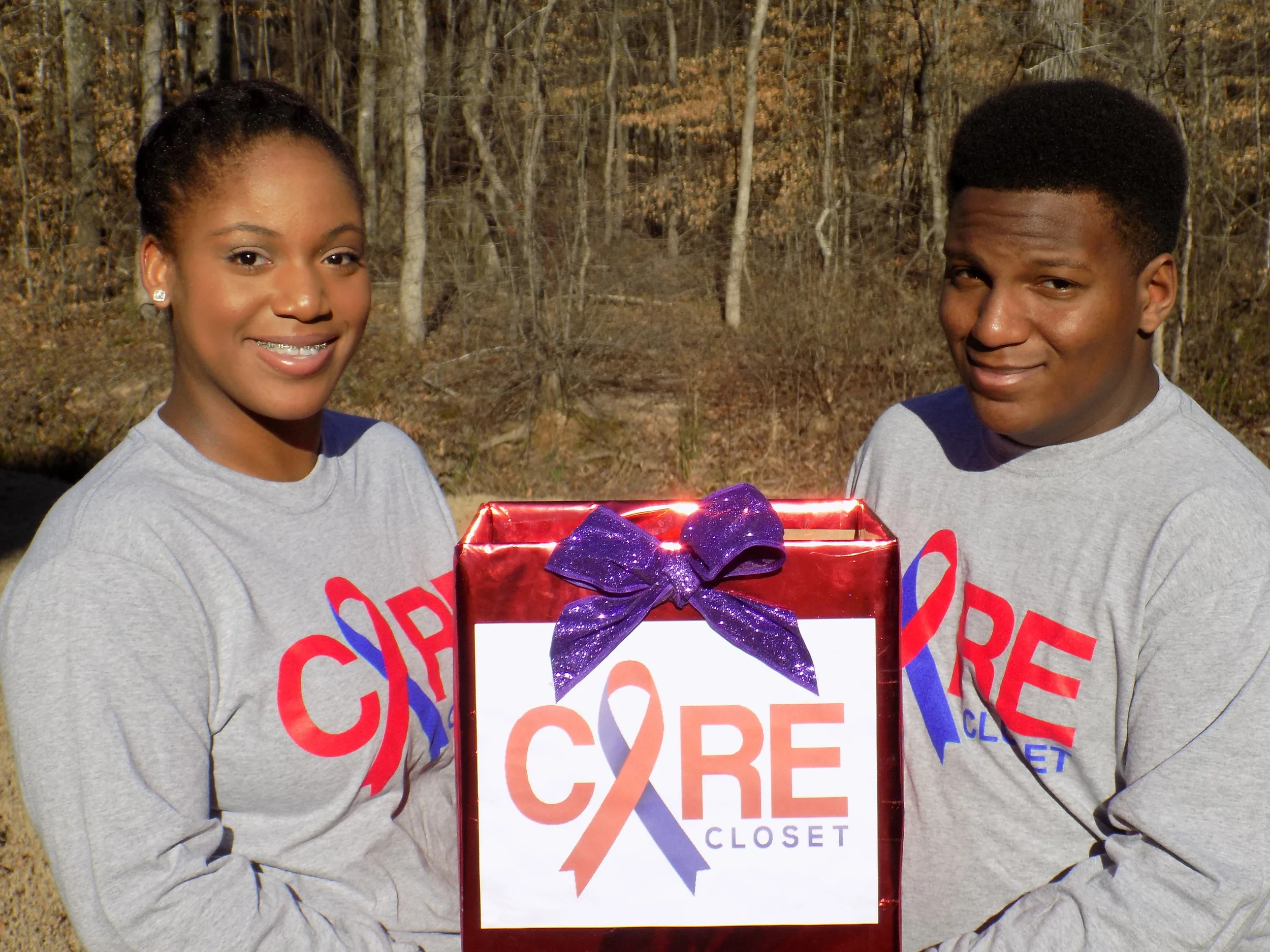 CARE Closet founders Lauren and Steven S.
