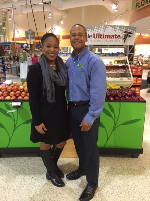 Lauren with Publix Manager.JPG