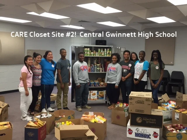  CARE Closet Site #2! - Central Gwinnett CARE Closet Team 
